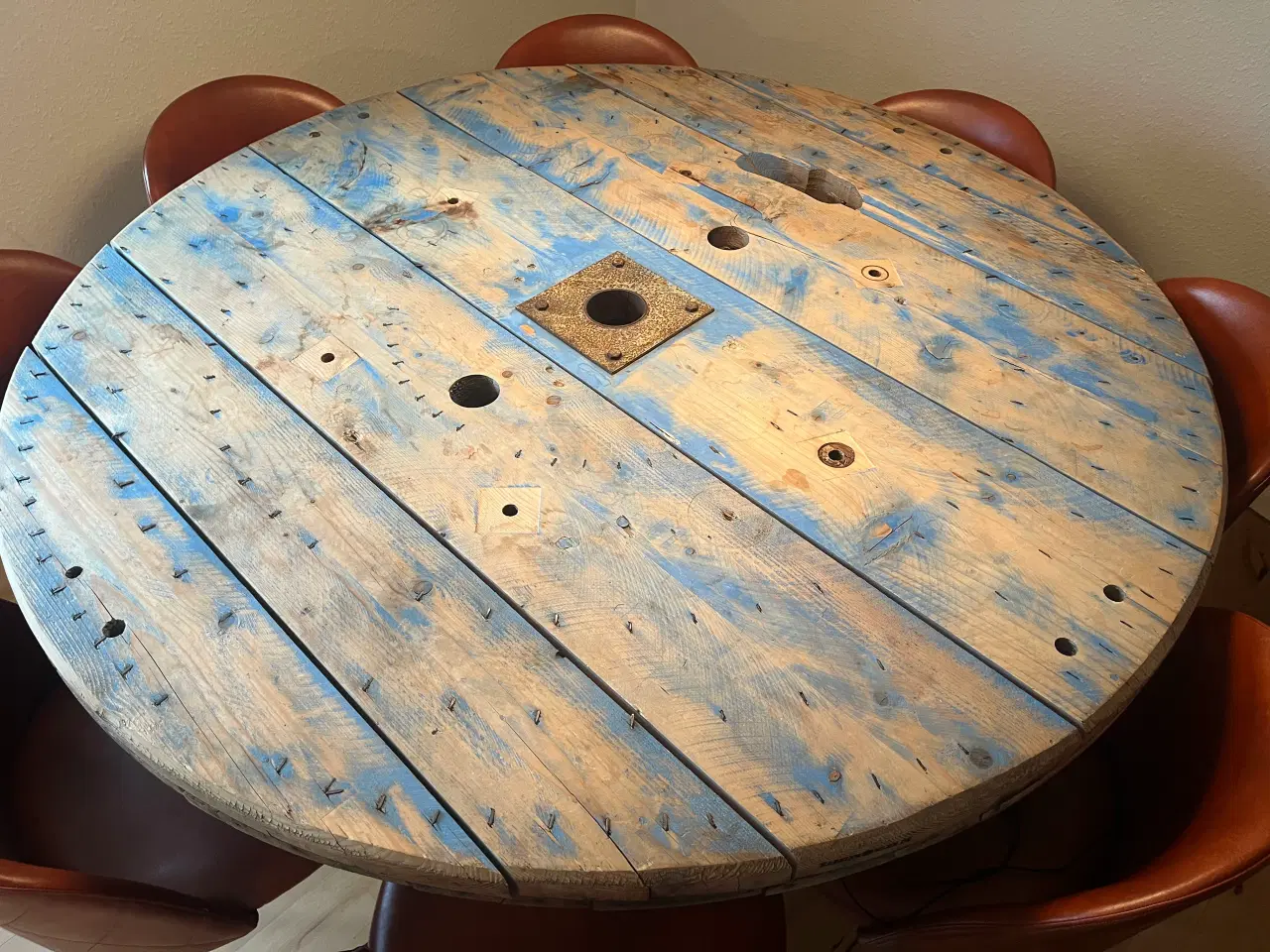 Billede 1 - Kabeltromlen.dk spisebord