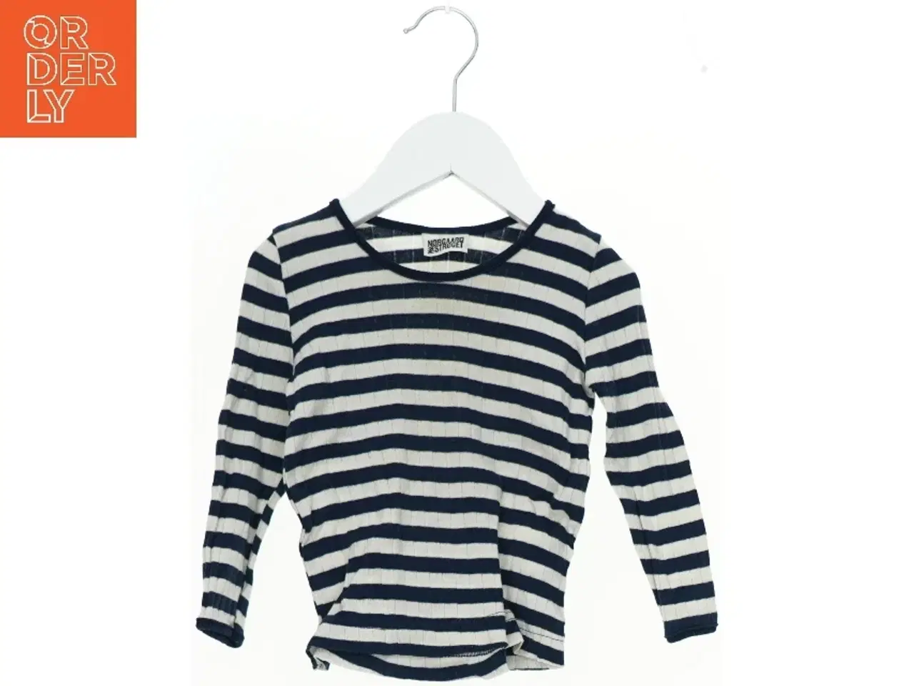 Billede 1 - Langærmet stribet bluse fra Nørgaard Paa Strøget (str. 80)