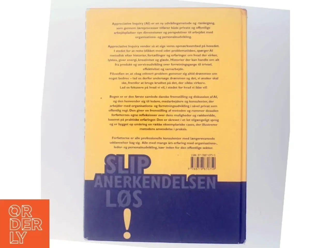 Billede 3 - Slip anerkendelsen løs! : appreciative inquiry i organisationsudvikling af Mads Ole Dall (Bog)