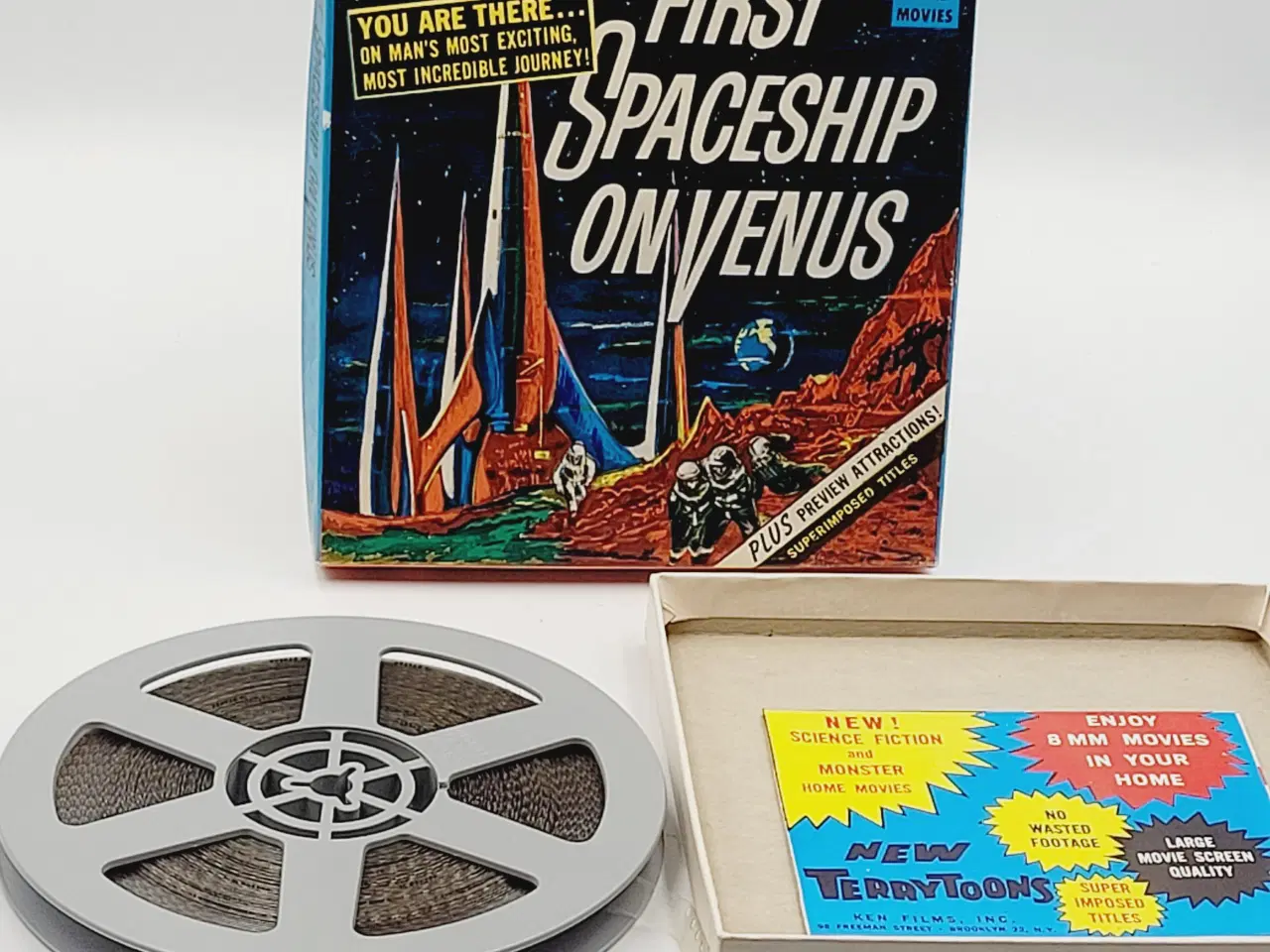 Billede 1 - ⭐️· 🚀 Sjælden 8MM film: First Spaceship on Venus