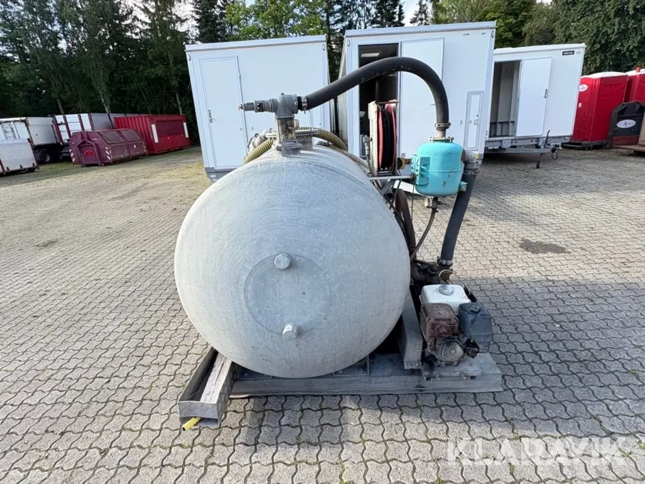 Billede 4 - Mobil slamsuger Global 1400 liters