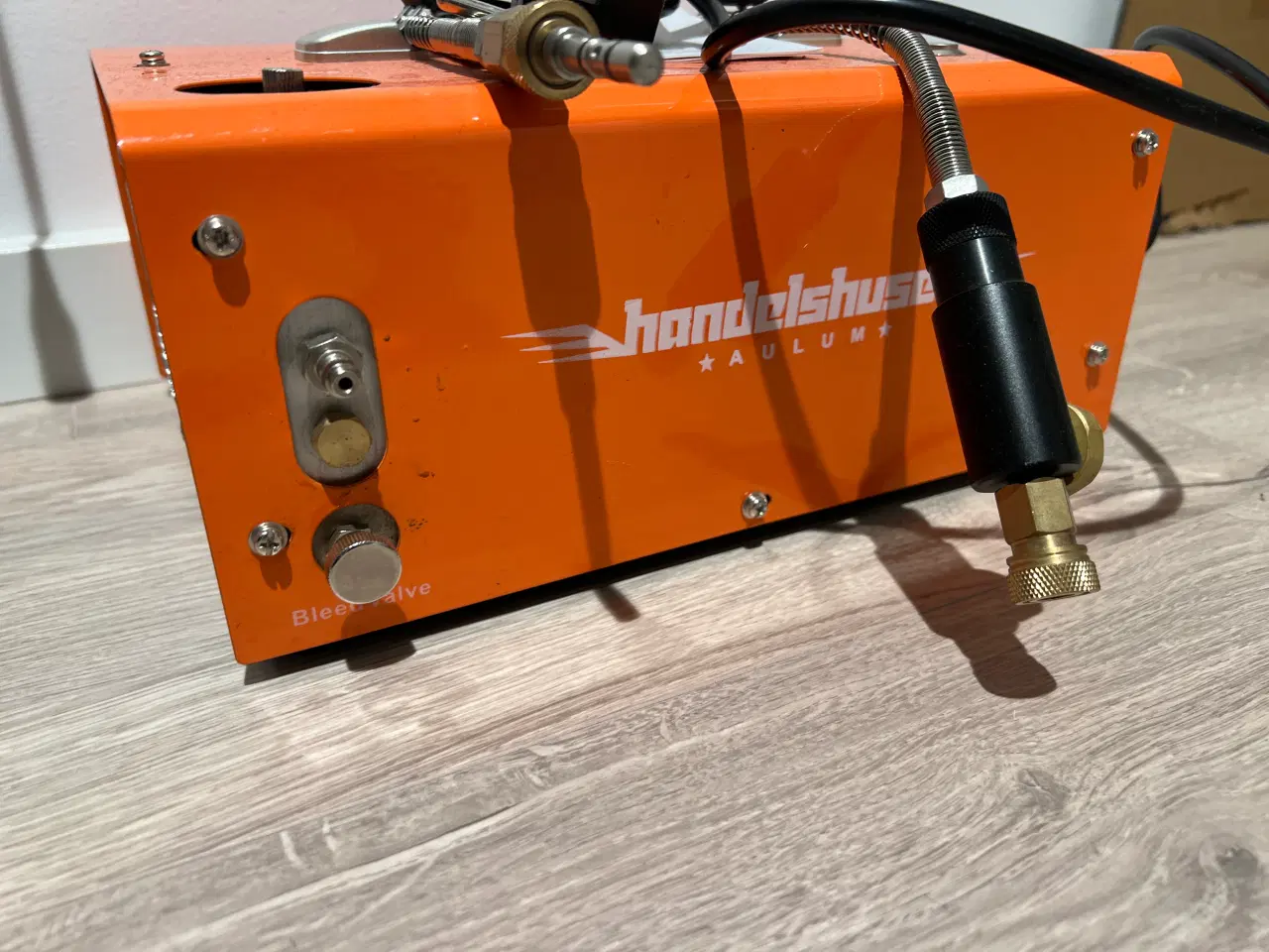 Billede 6 - PCP lufgevær sæt i 4,5mm med kompressor og flaske