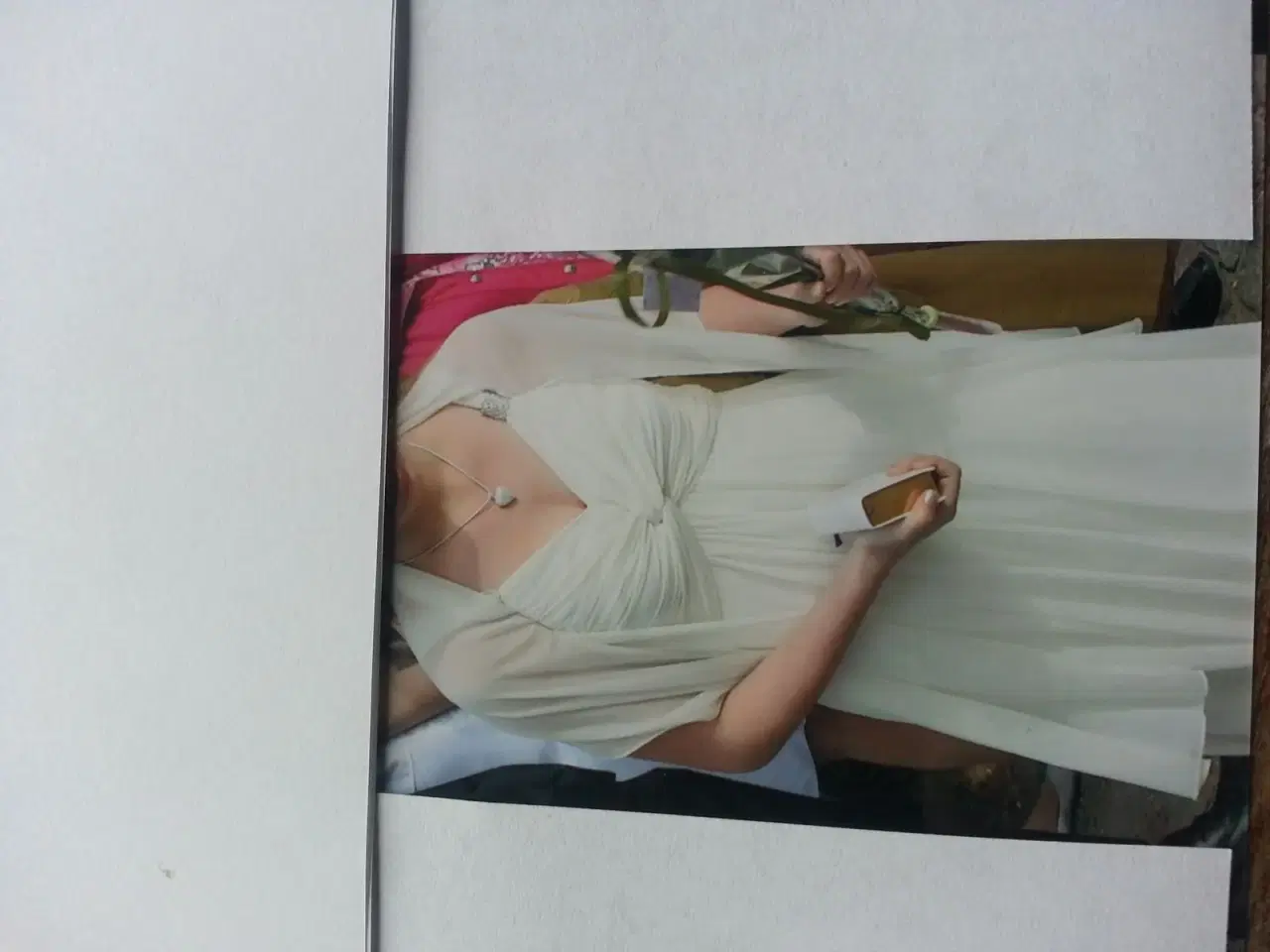 Billede 6 - fin råhvid kjole fra Dollar