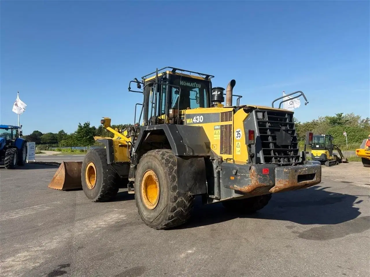 Billede 3 - Komatsu WA430-6 MED HURTIGSKIFTE OG SKOVL!