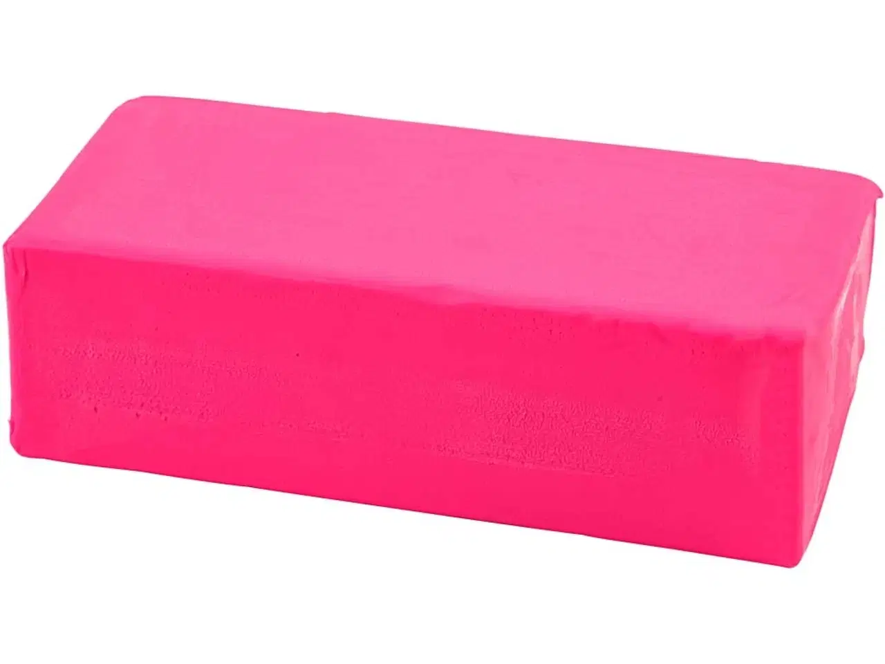 Billede 1 - Neon Pink Modellervoks 500g - Blød og Formbar