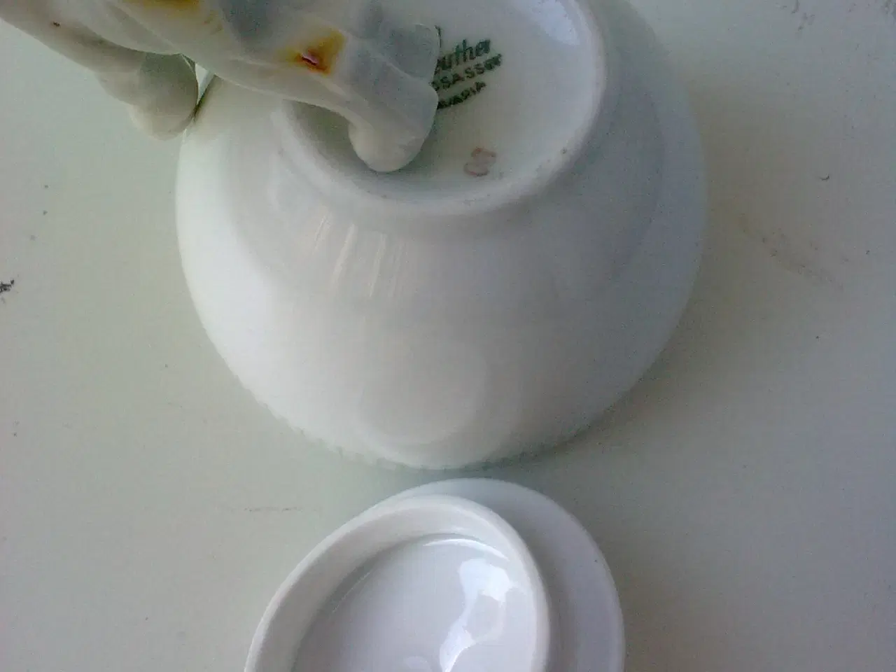 Billede 3 - Ged i Gul og Gratis * Krukke guld ged DIY