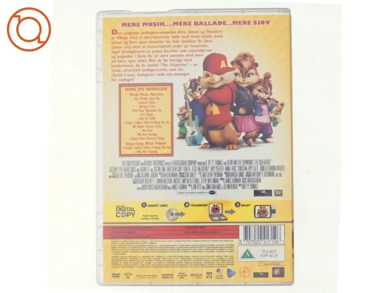 Billede 3 - Alvin & De Frække Jordegern 2