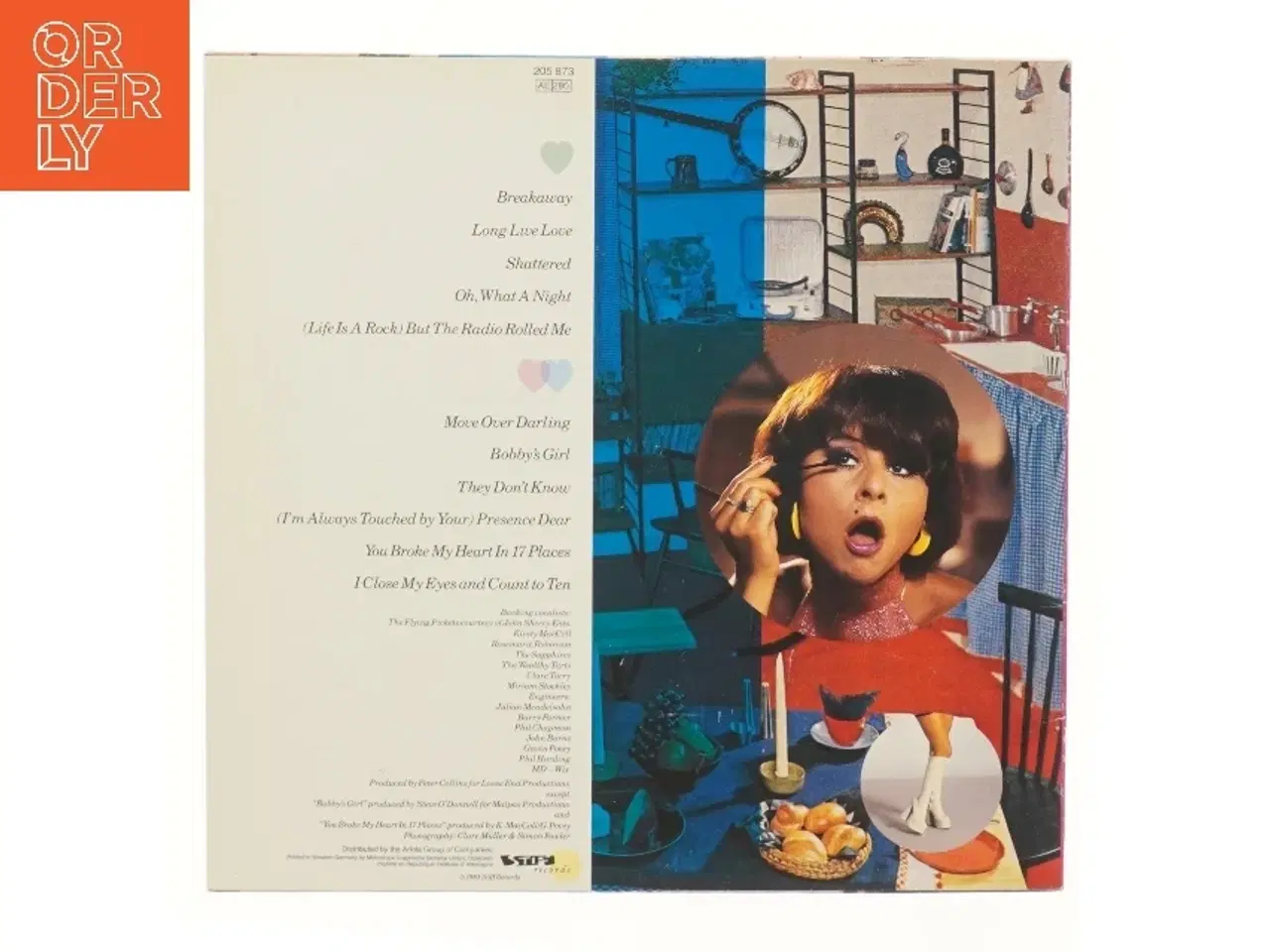 Billede 2 - Tracey Ullman - You Broke My Heart In 17 Places vinyl fra Stiff Records