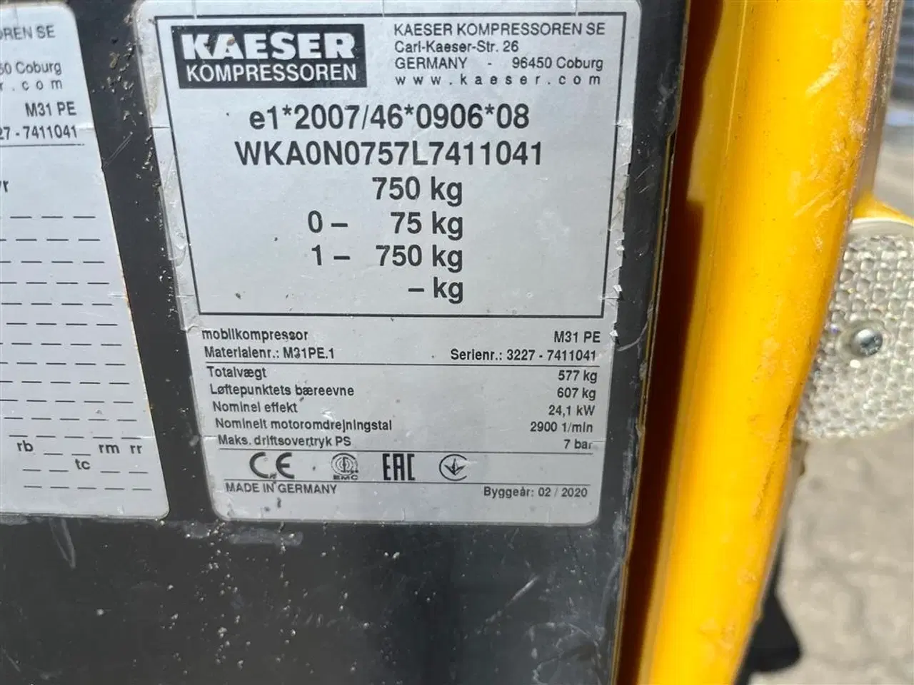 Billede 2 - Kaeser M 31 på ski
