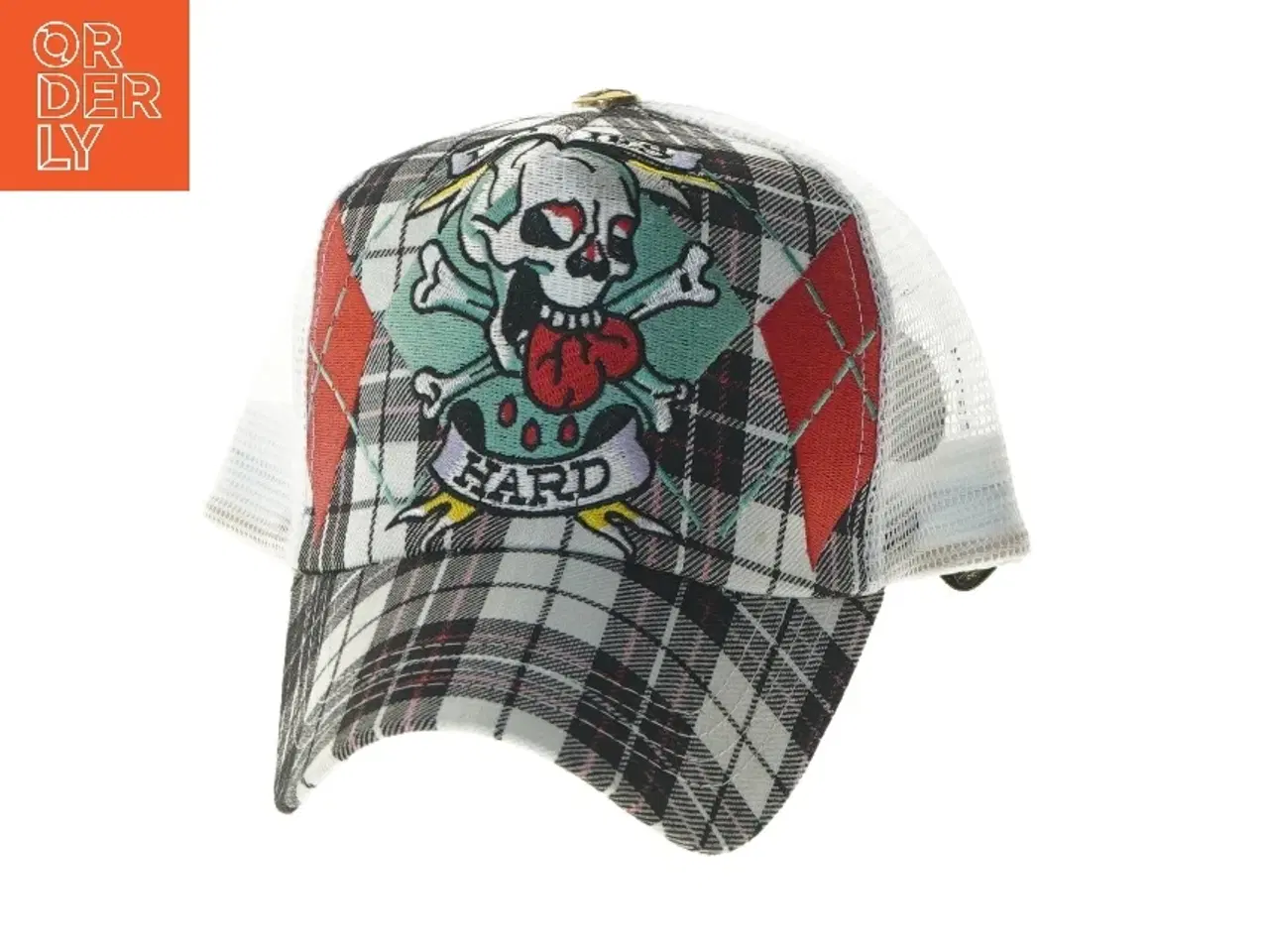 Billede 1 - Kasket med skull design fra Wannabes (str. Ø 20 cm)