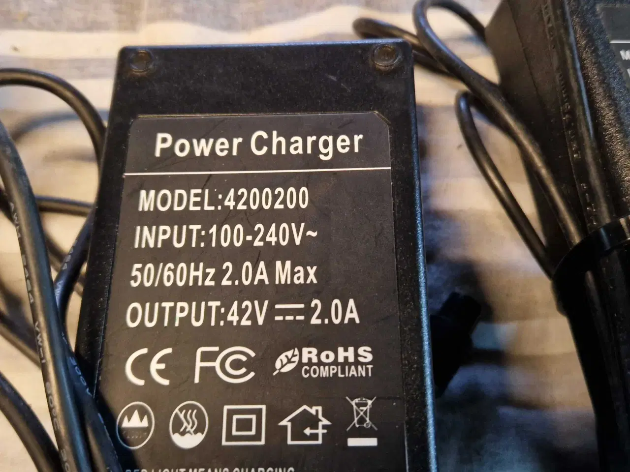 Billede 5 - Elcykel lader 36v