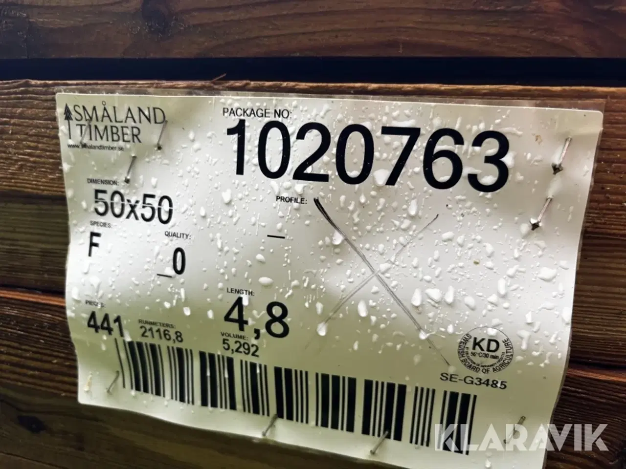 Billede 5 - Trykimprægneret. Rug Cirka 40 styks