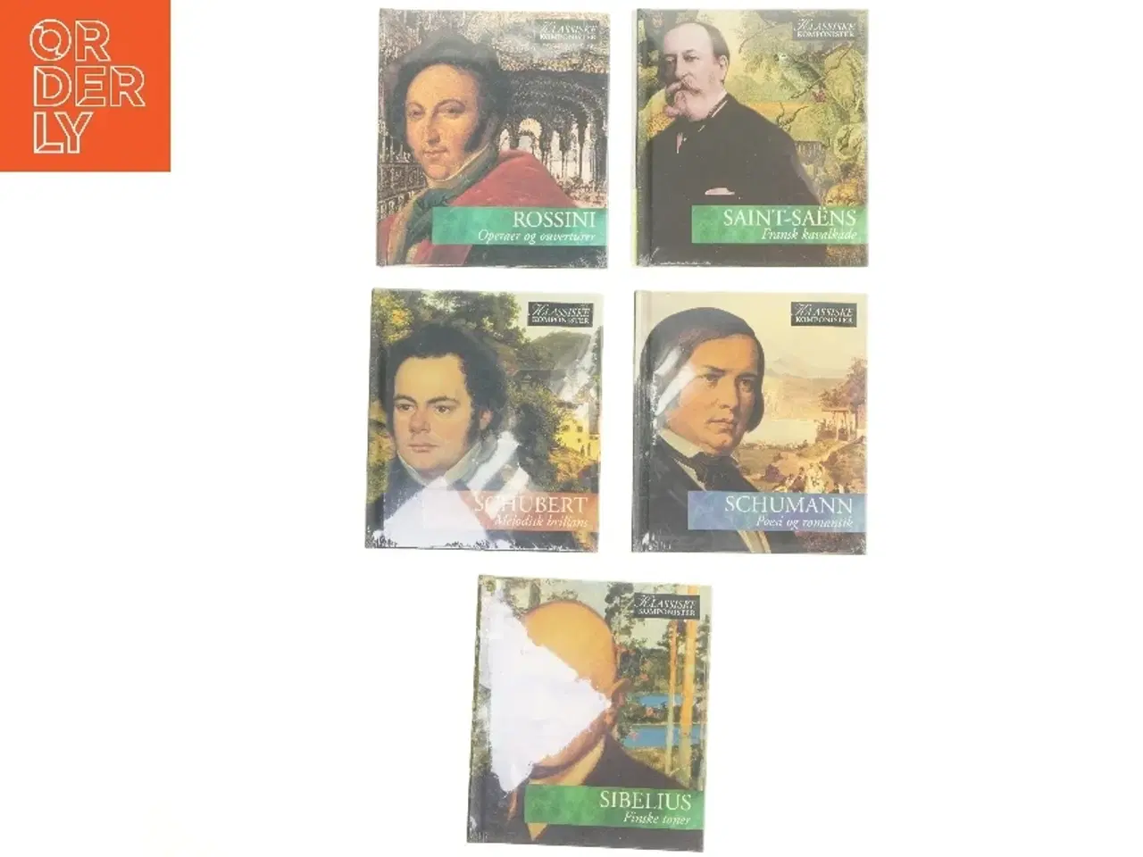 Billede 1 - Klassiske komponister - CD-sæt (str. 13,5x15, 5 styk cm)