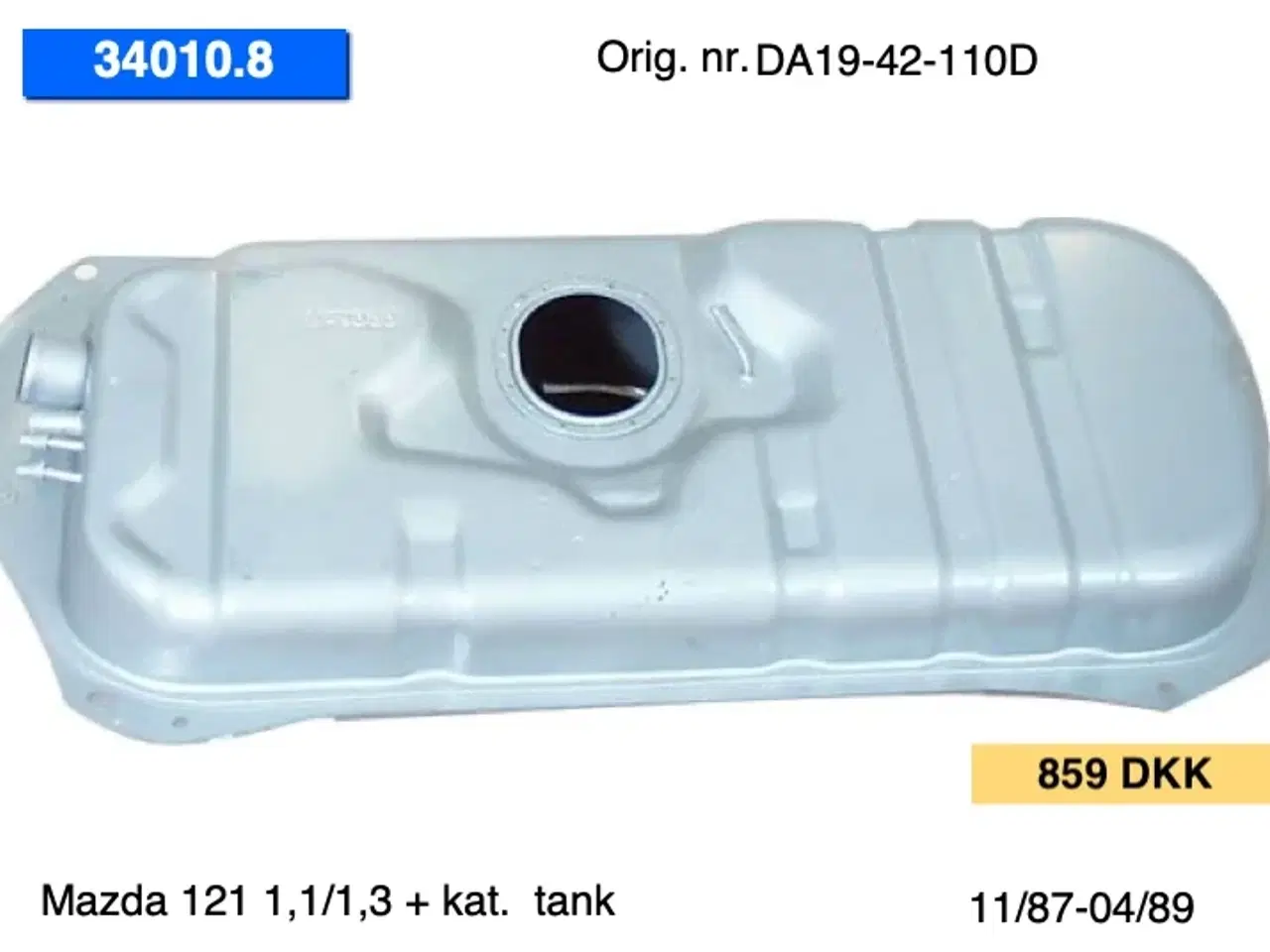 Billede 1 - Nye Mazda 121/B pu/MX3 tanke m.m.