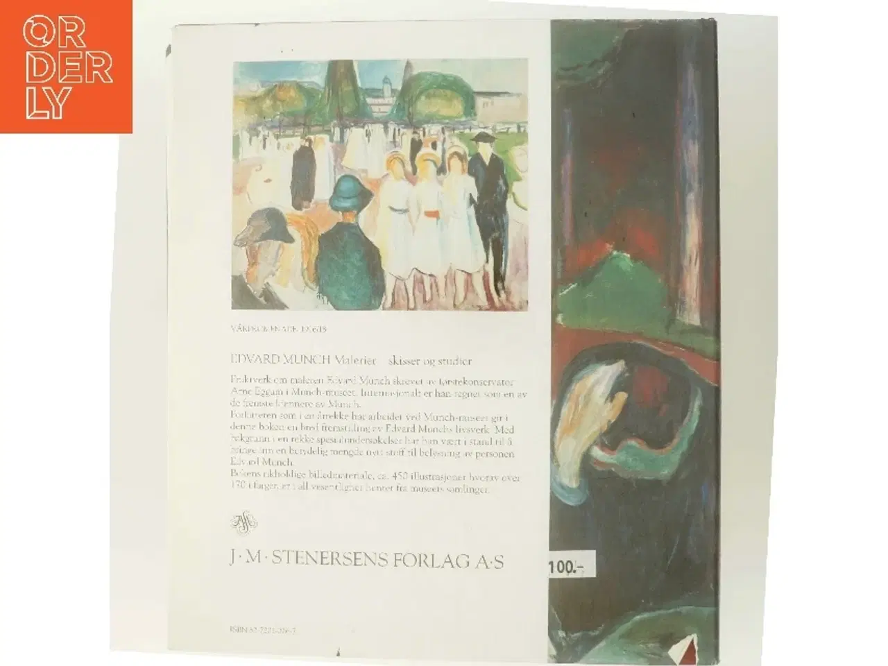 Billede 3 - Edvard Munch: Malerier - Skisser og Studier af Arne Eggum (Bog)