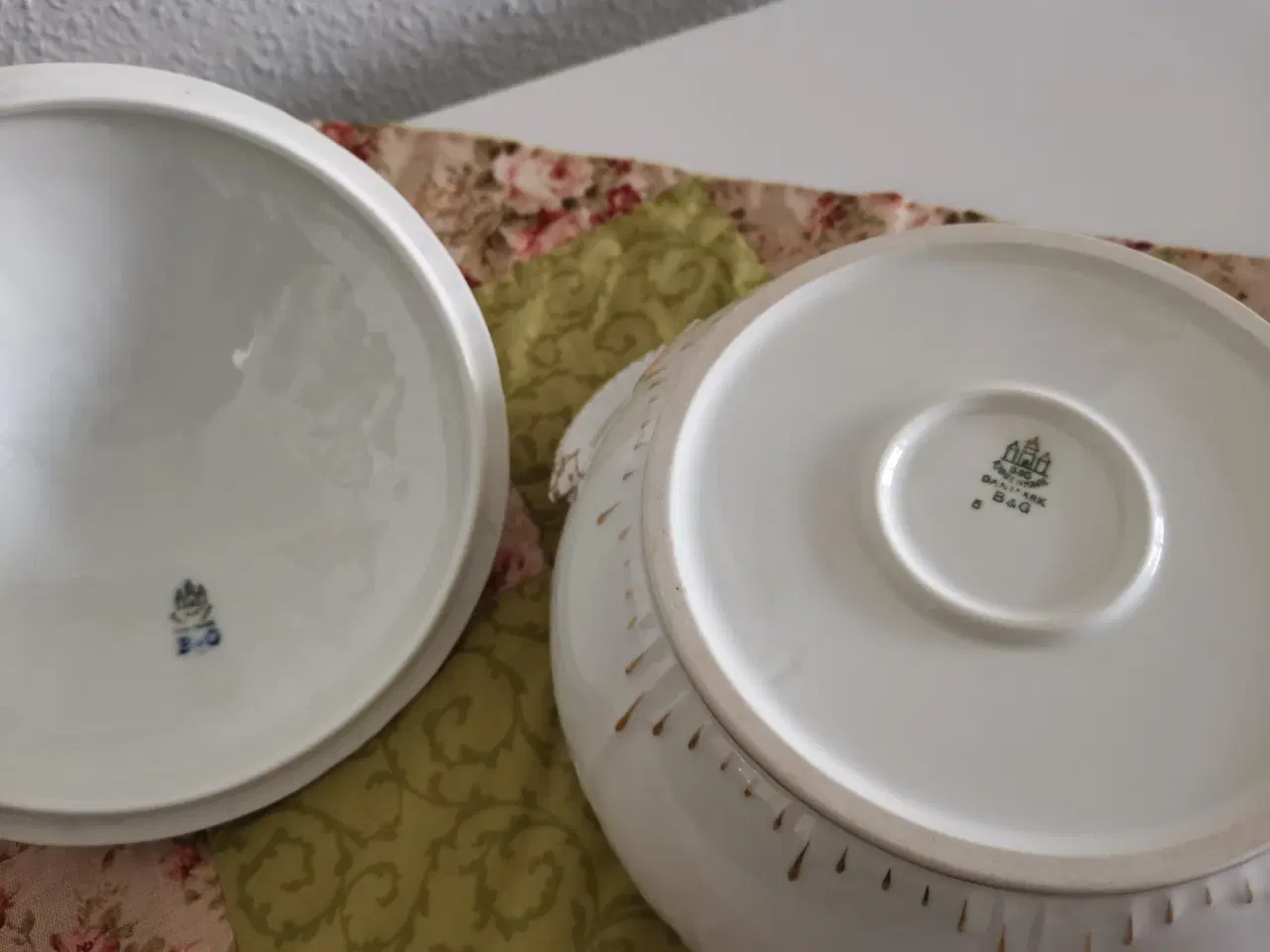 Billede 3 - Porcelæn, B&G Hartmann spisestel - Serveringsdele