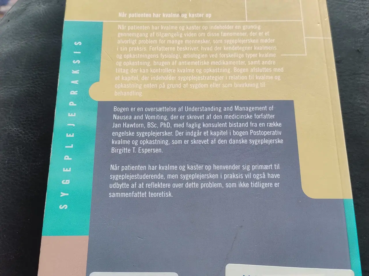 Billede 2 - Når patienten har kvalme og kaster op. 