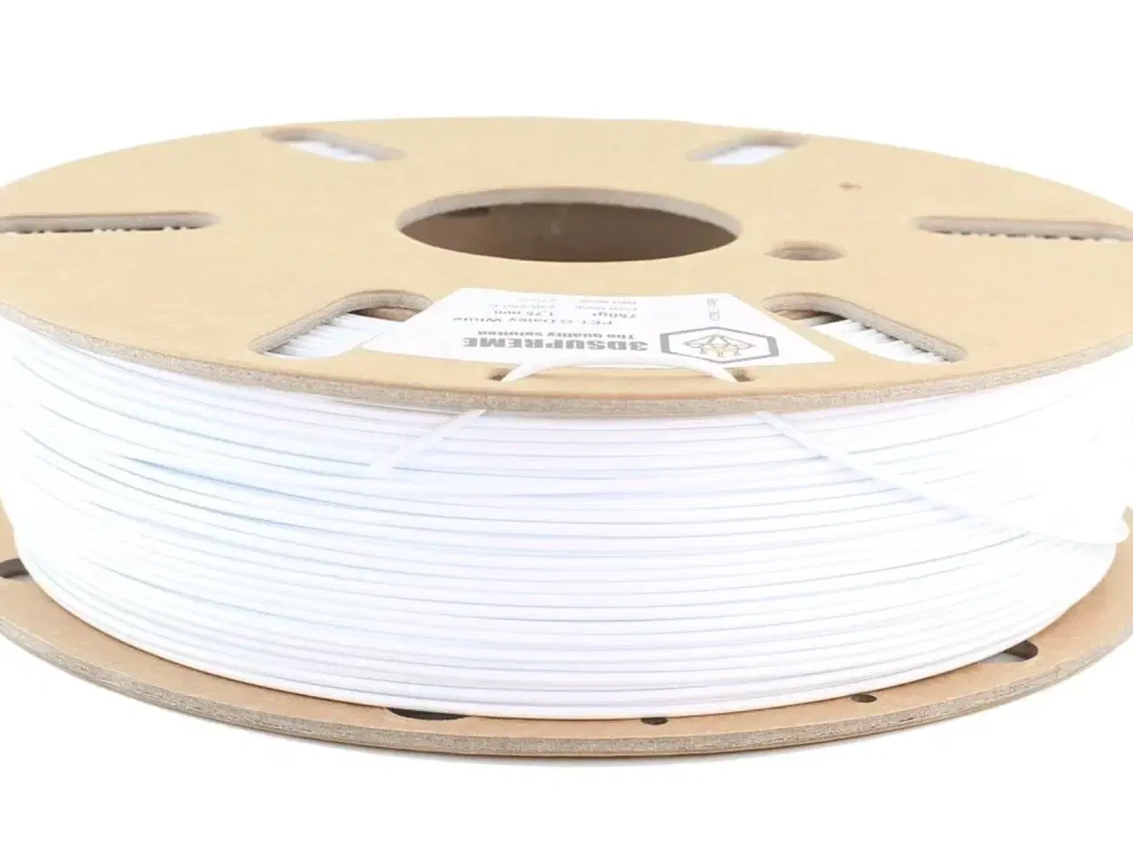 Billede 1 - Daisy White - 3DE Supreme - PETG - 1.75mm - 1kg