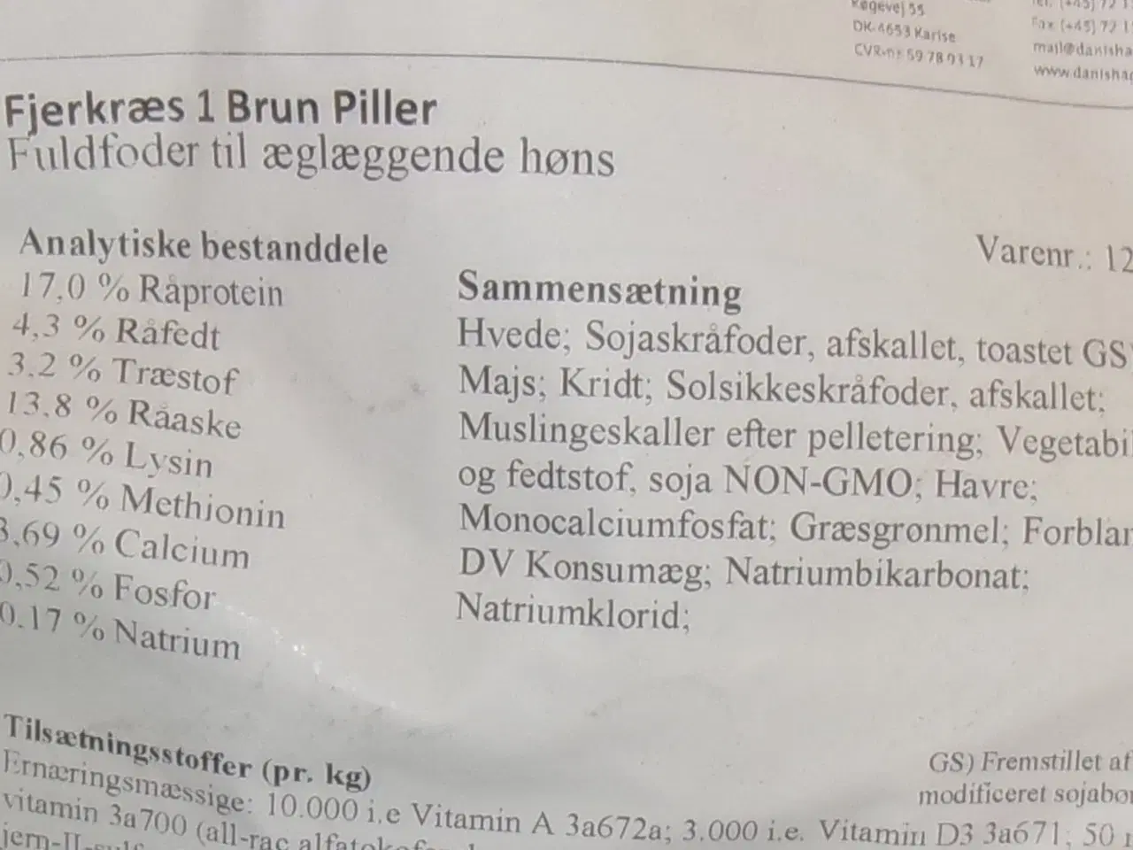 Billede 2 - 3 poser hønsefoder a 15 kg fuldfoder og 20 kg byg 