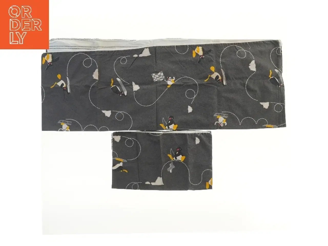 Billede 2 - Børne sengetøj med pingviner (str. 40x45 og 70x100 cm)