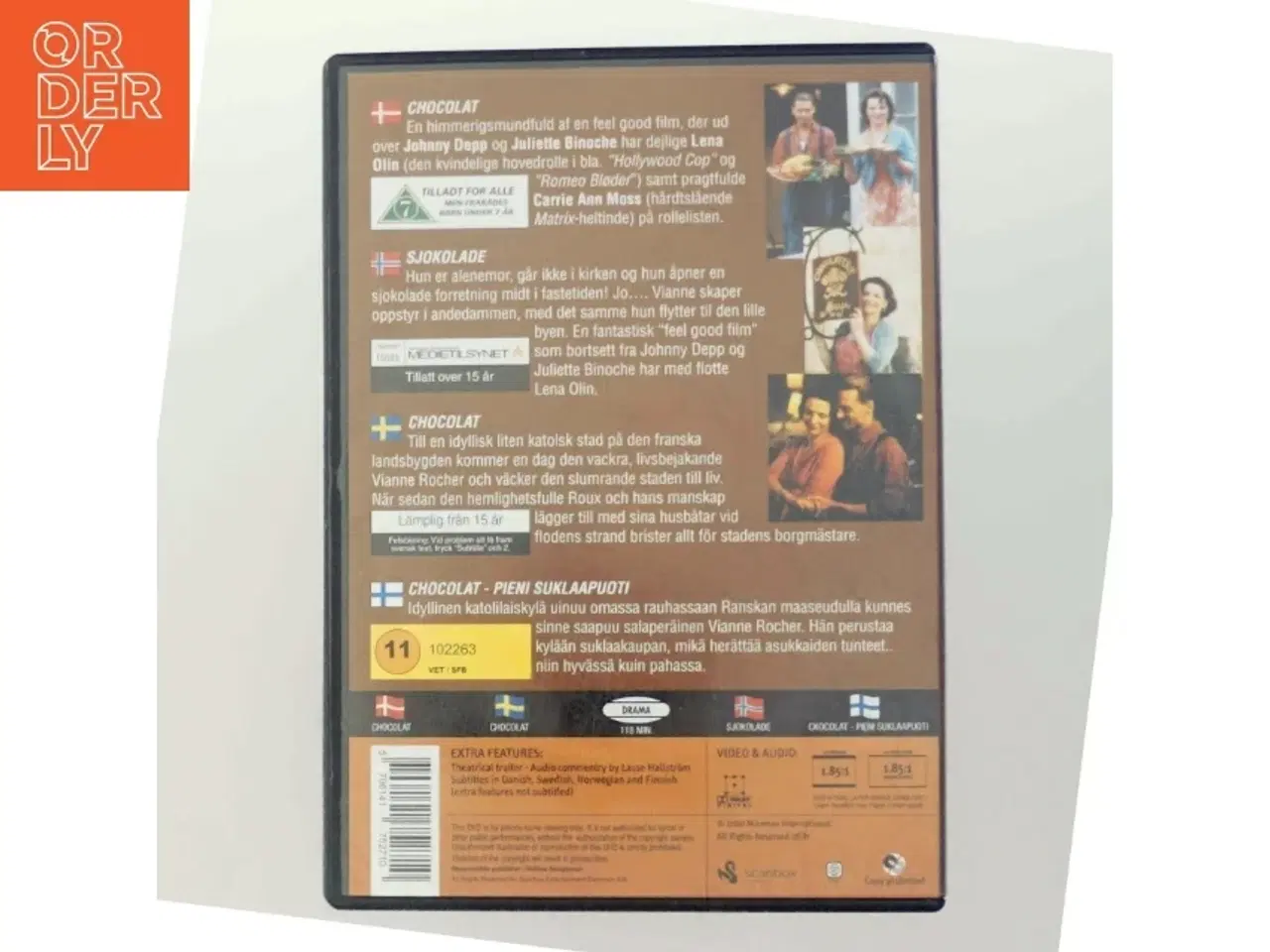 Billede 3 - Chocolat (DVD)