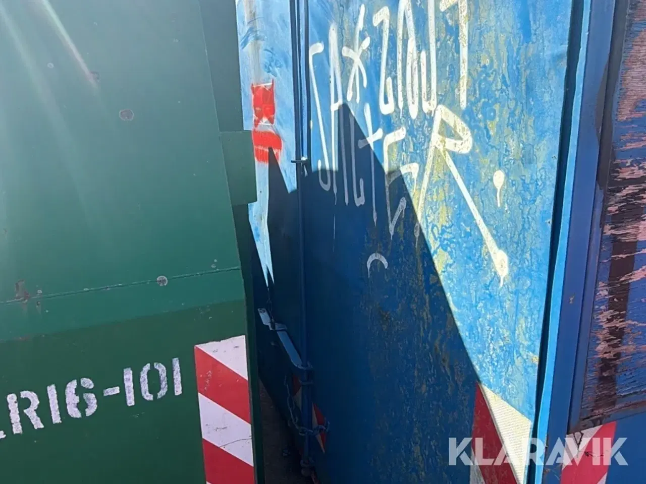 Billede 6 - Lukket container med trælåger