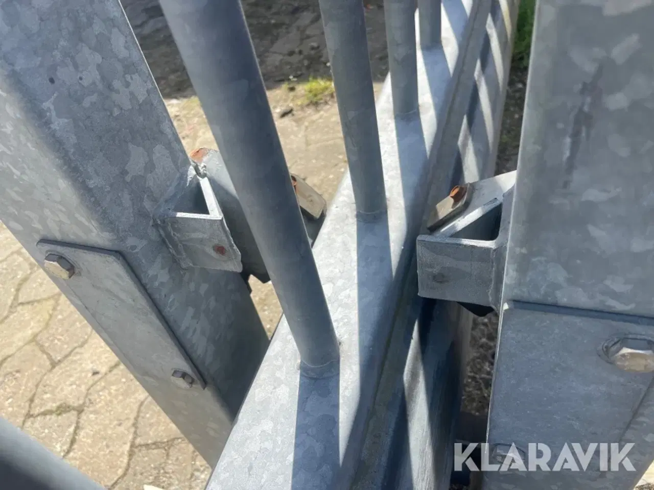 Billede 11 - Skydeport galvaniseret 10 meter