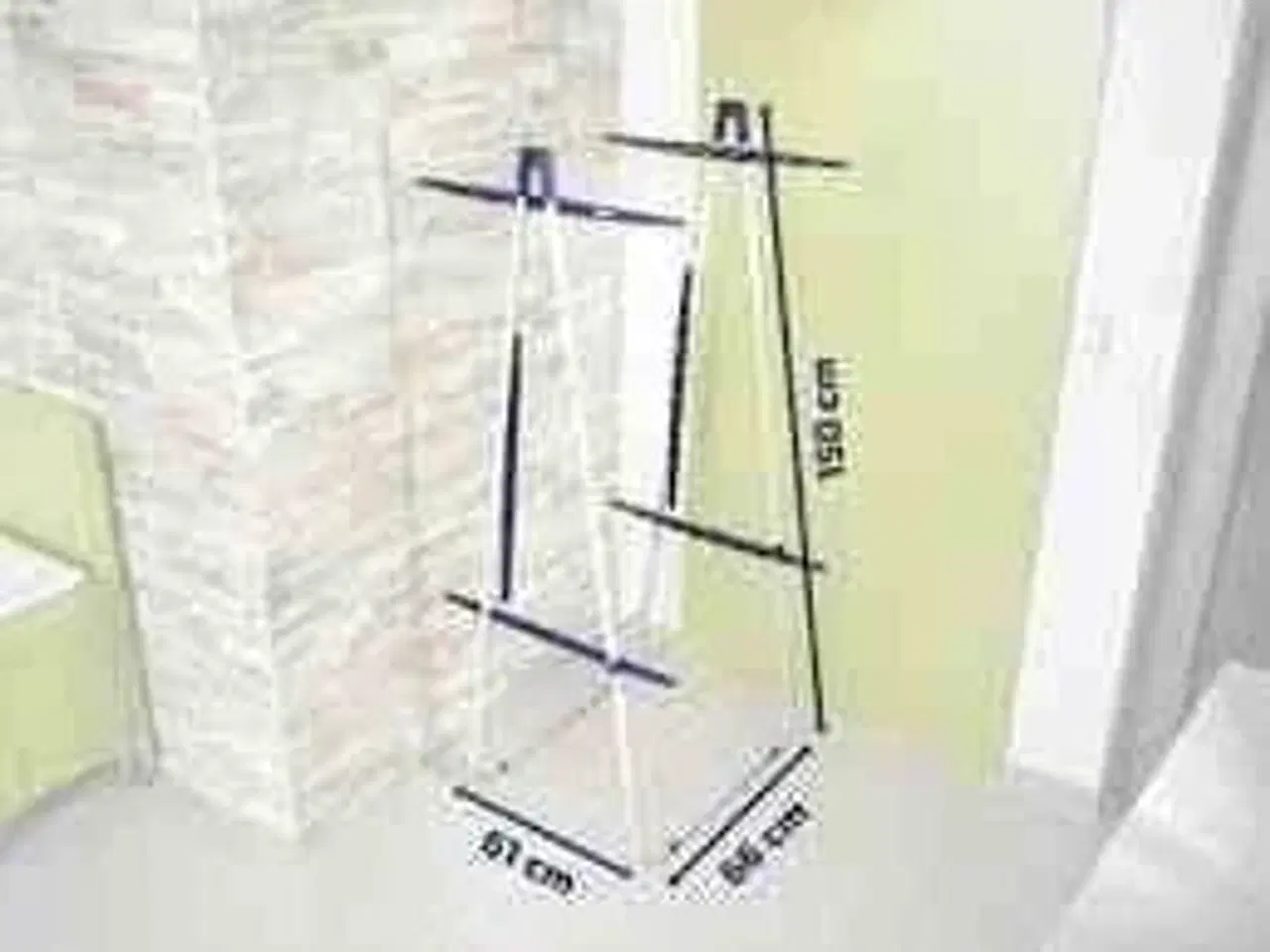 Billede 3 - Leifheit Pegasus Tower 190 Tørrestativ hvid/blå