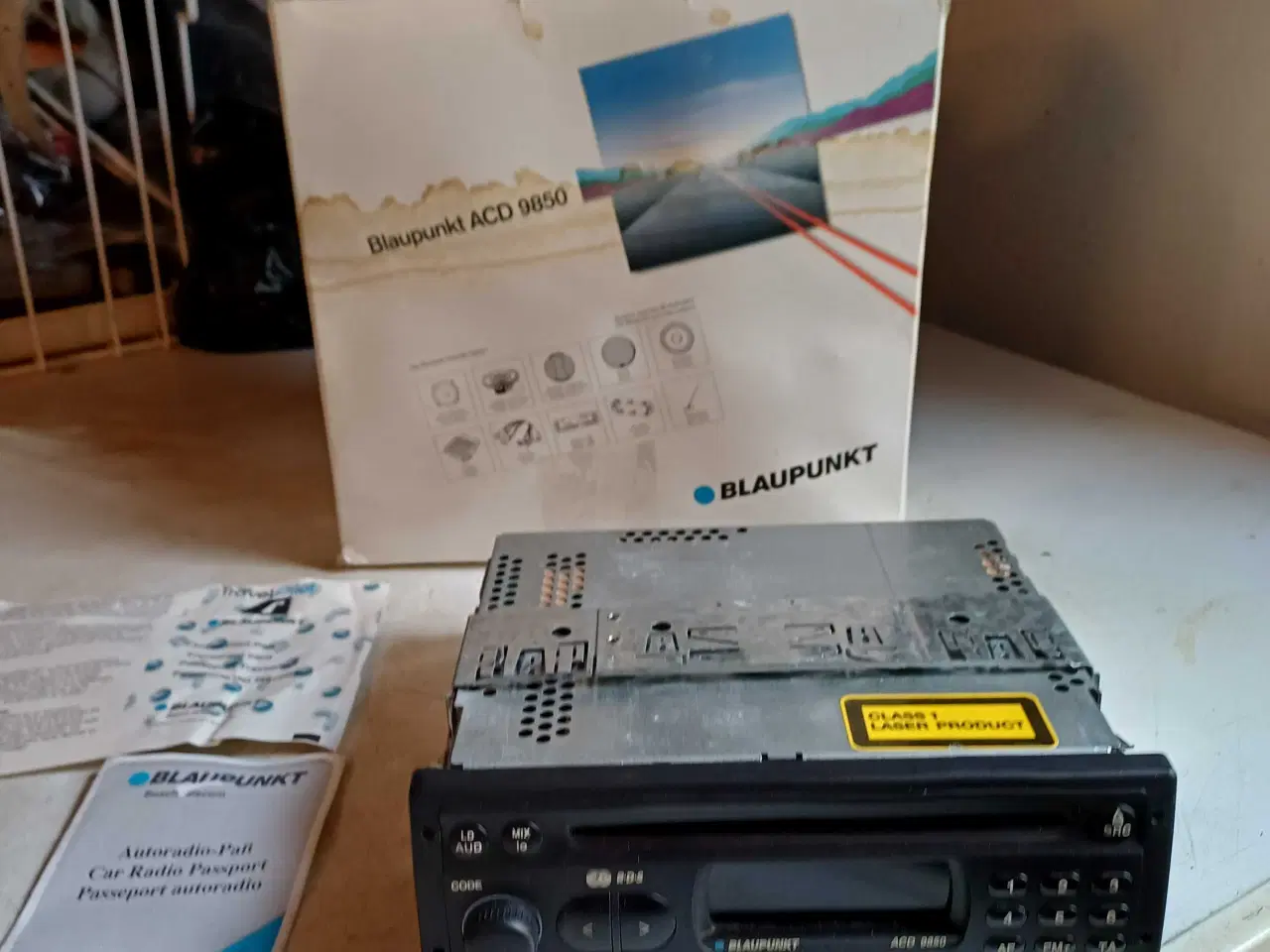 Billede 1 - Blaupunkt 9850 cd radio