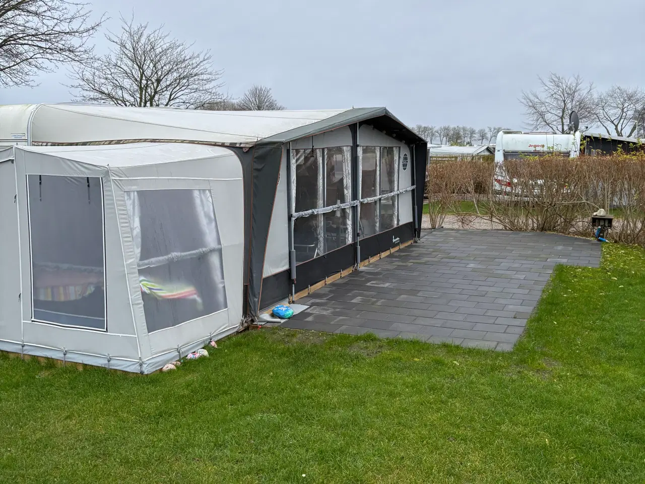 Billede 1 - Lej vores campingvogn på Gammelbro camping i 2026 