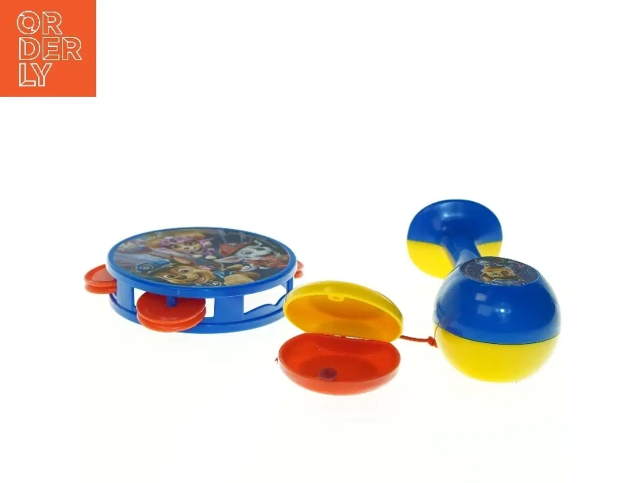 Billede 4 - Tromme og Maracas med figurer fra Lexibook (str. 27 x 12,5 cm)