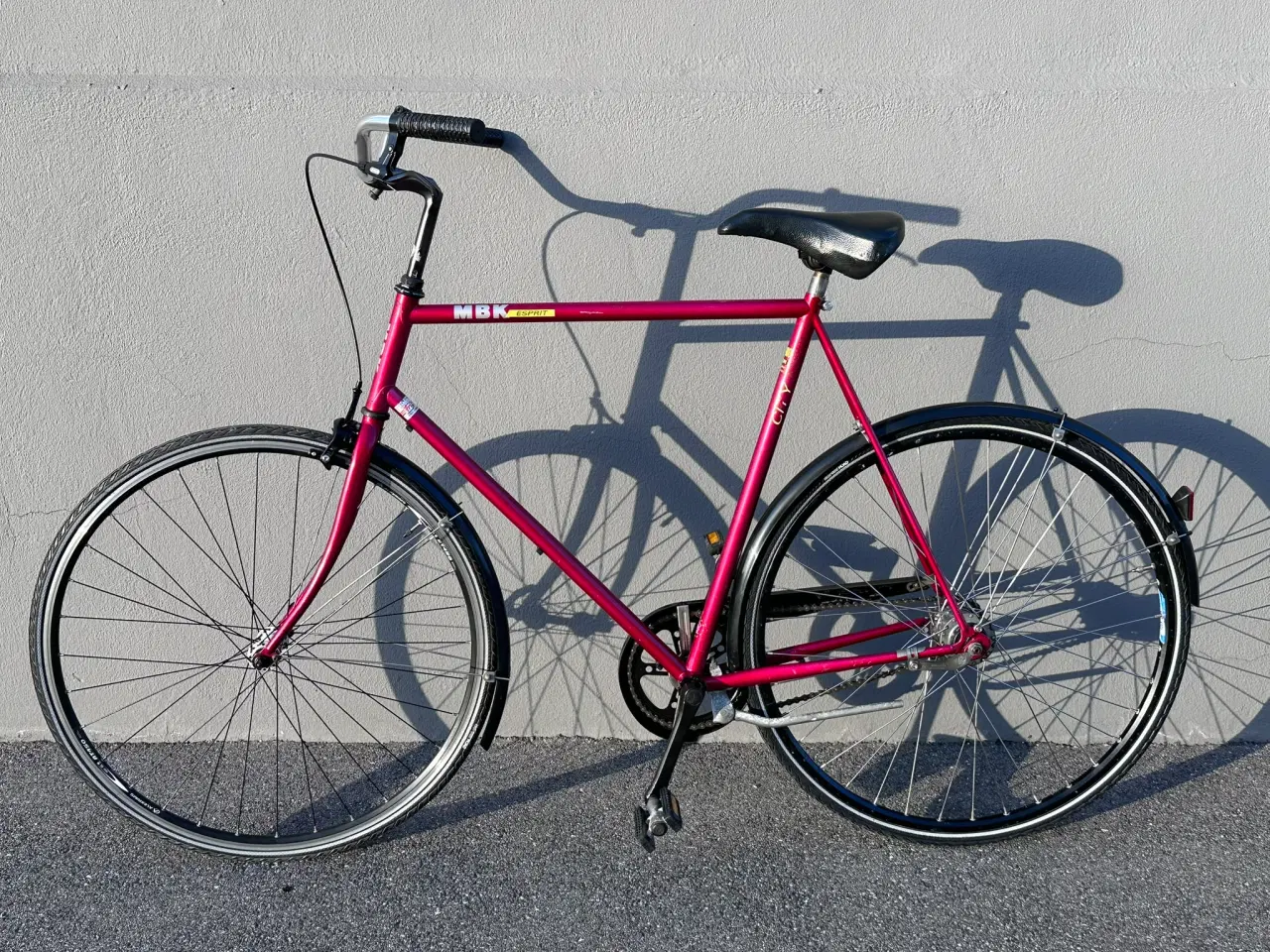 Billede 5 - Rød MBK Esprit City herre retrocykel