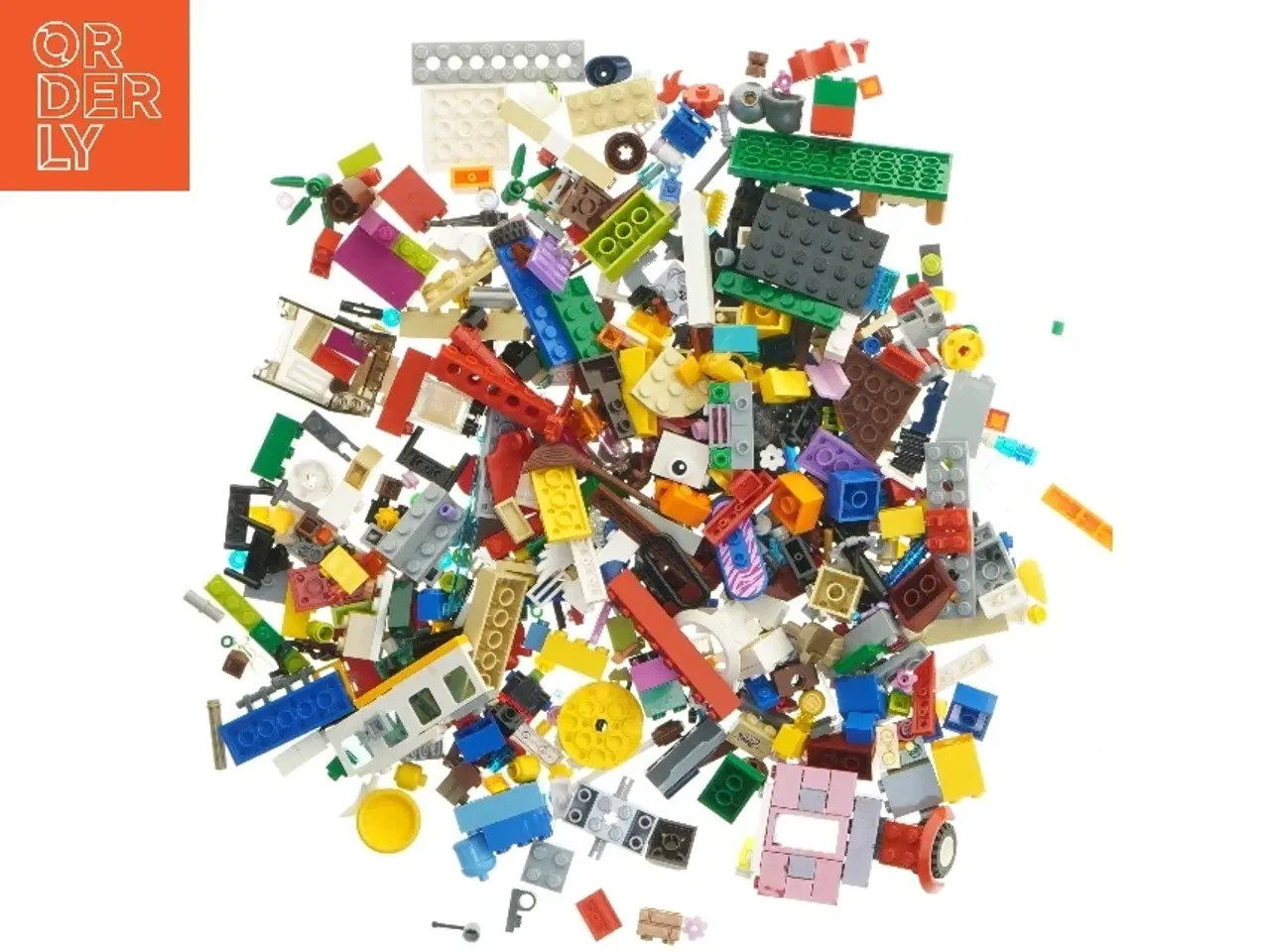Billede 3 - Blandet LEGO klodser, 0,41 kg fra Lego (str.  0,41 kg cm)