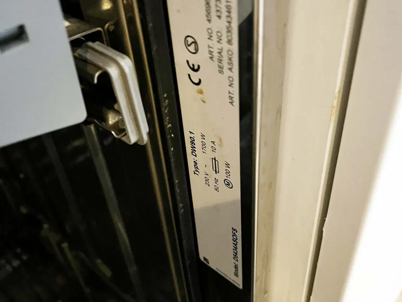 Billede 3 - Asko Underbygget opvaskemaskine i rustfrit stål. D