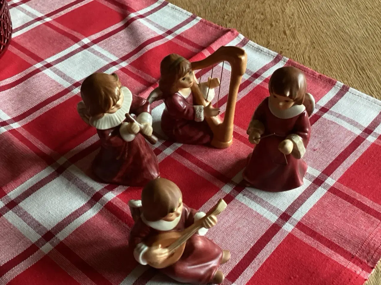 Billede 3 - 4 Tyske Goebbels Musik engle m/ instrumenter