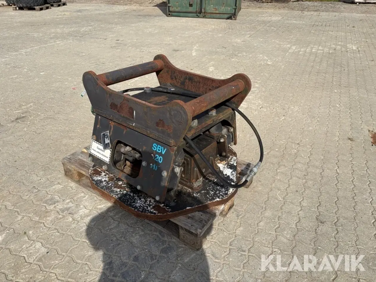 Billede 4 - Pladevibrator Stehr Sbv 120hf