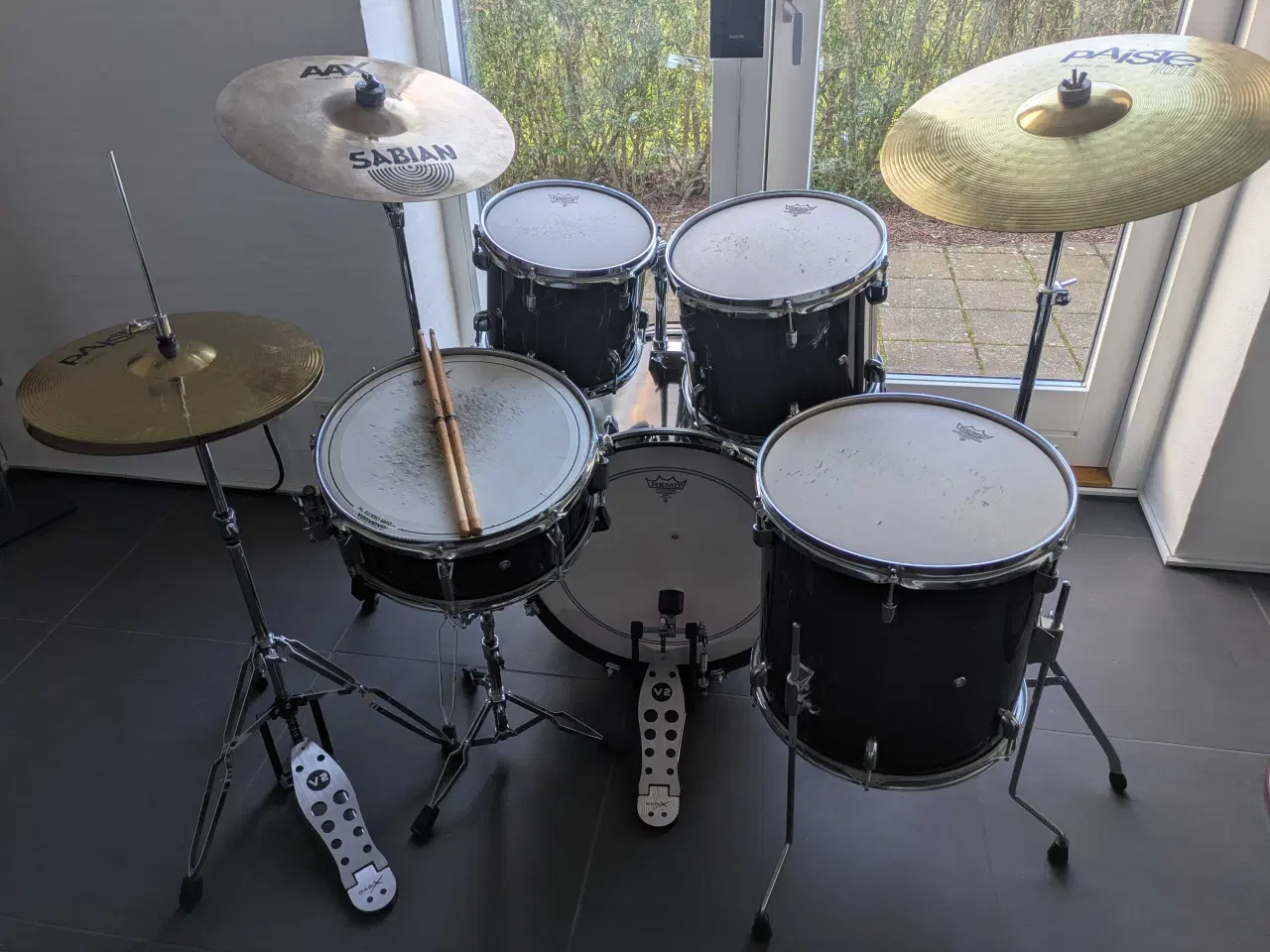 Billede 2 - Basix trommesæt 