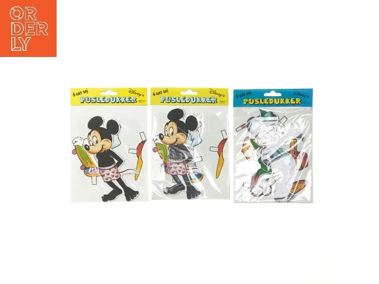 Billede 1 - Disney Pusledukker Sæt fra Disney (str. 18,5x12,5 cm)