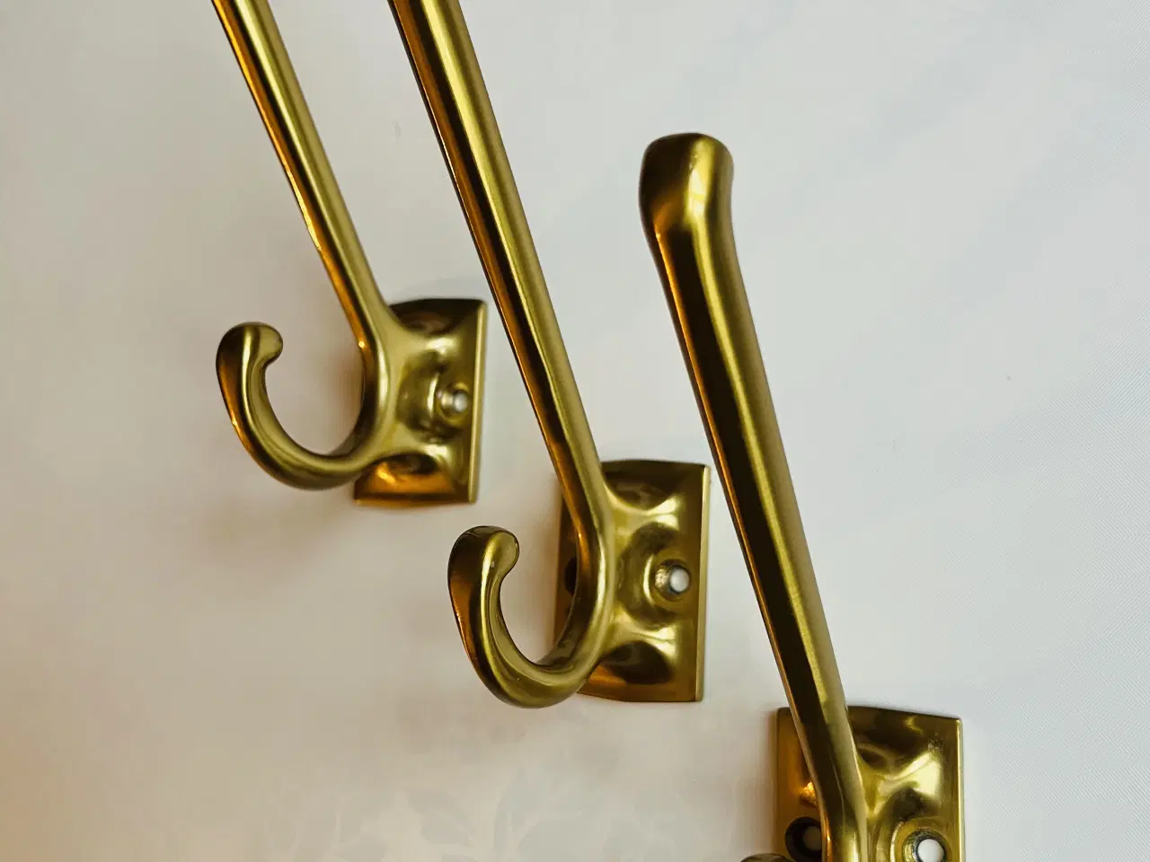 Billede 2 - Flotte messing knager 