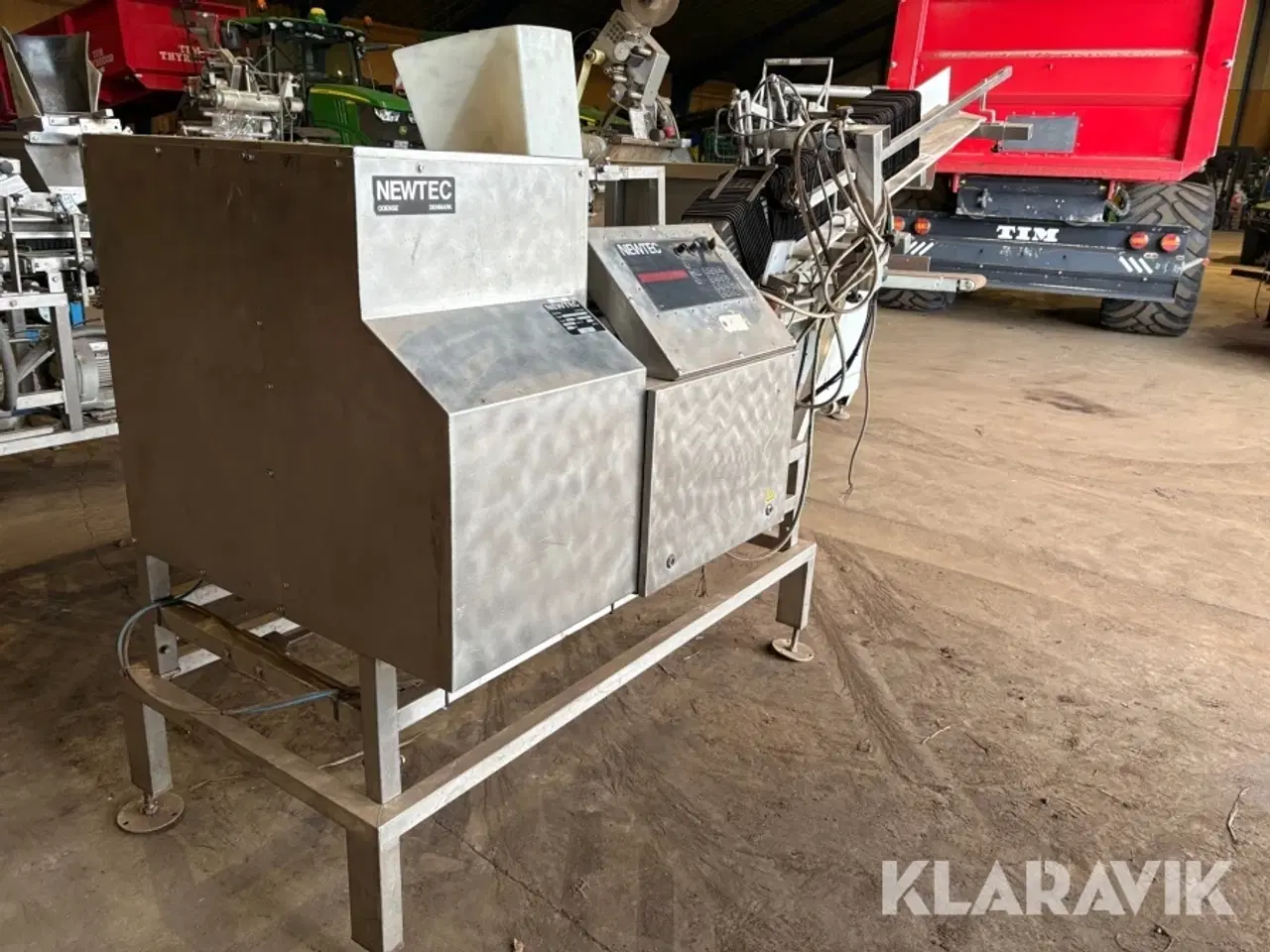 Billede 1 - Bakkedispenser og flowpakker NewTec NBM30 i rustfri stål