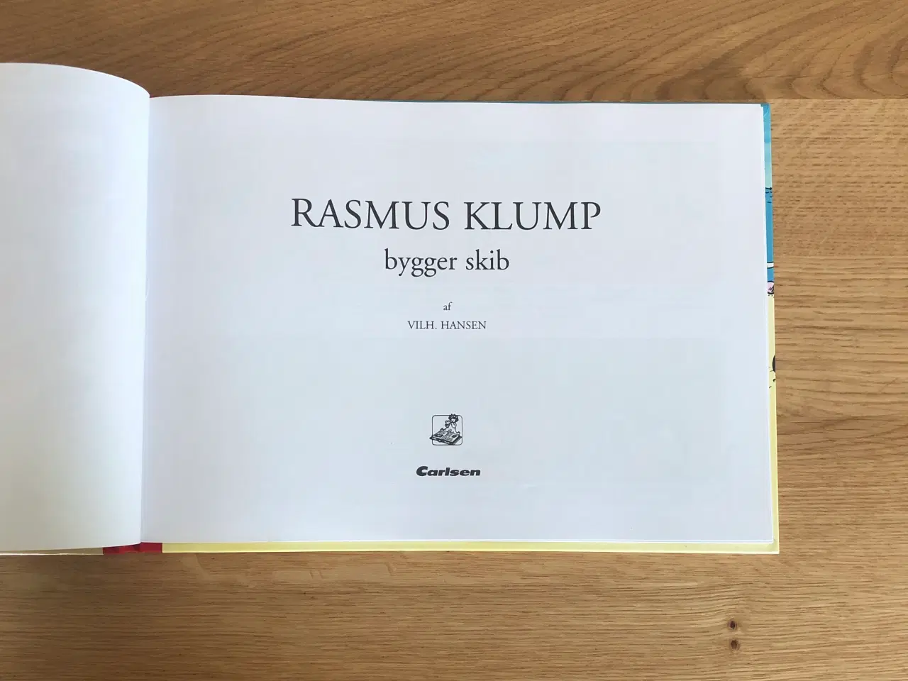 Billede 3 - Rasmus Klump bygger skib, af Vilh. Hansen