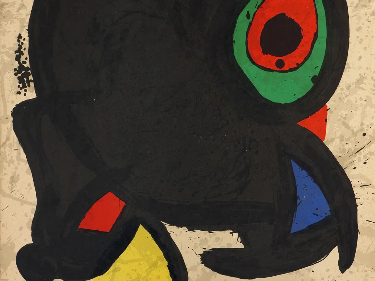 Billede 1 - Udstillingsplakat, Joan Miro