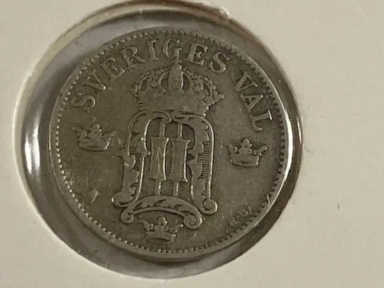 Billede 2 - 10 øre 1907 Sverige