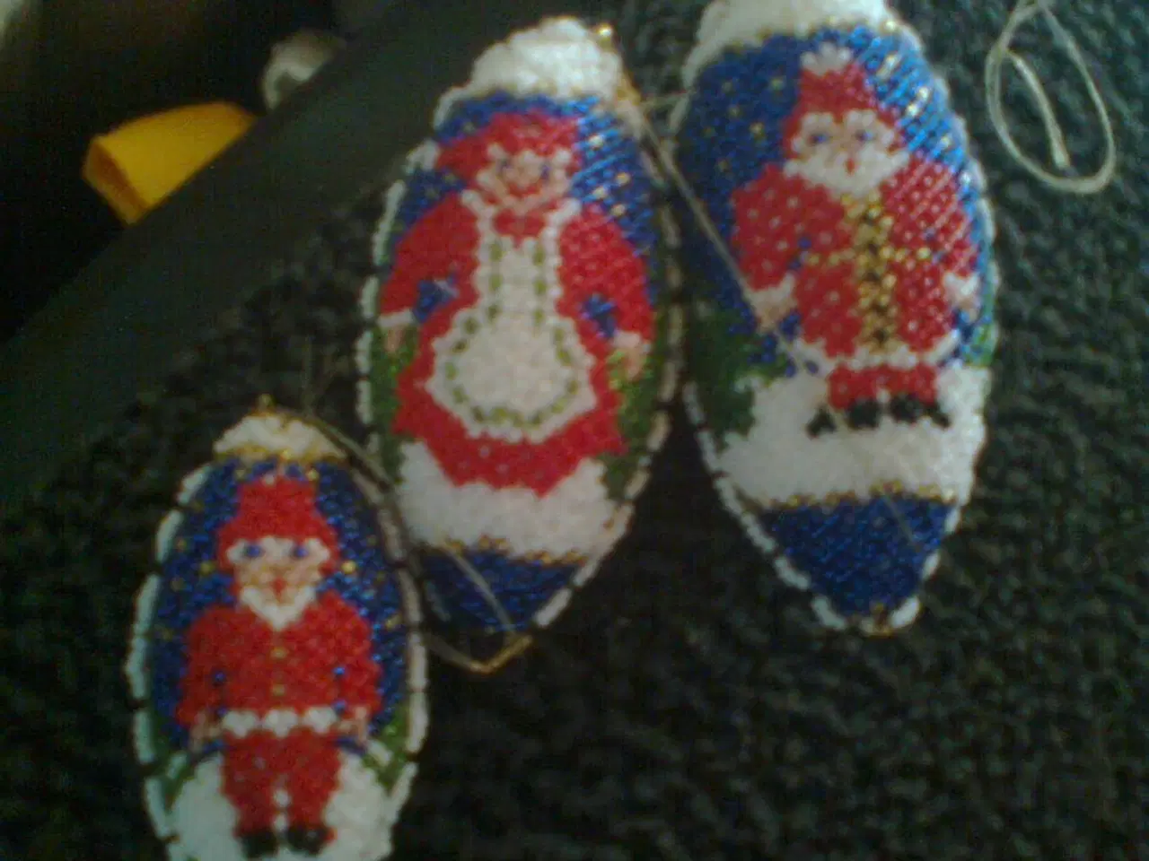 Billede 1 - Perler jul perler jul lavet i perler 