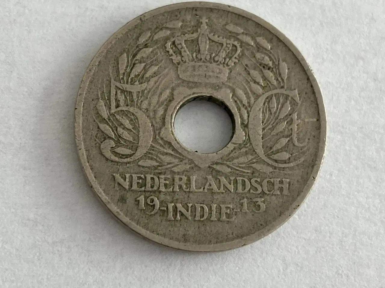 Billede 1 - 5 Cents Netherlands East Indies 1913
