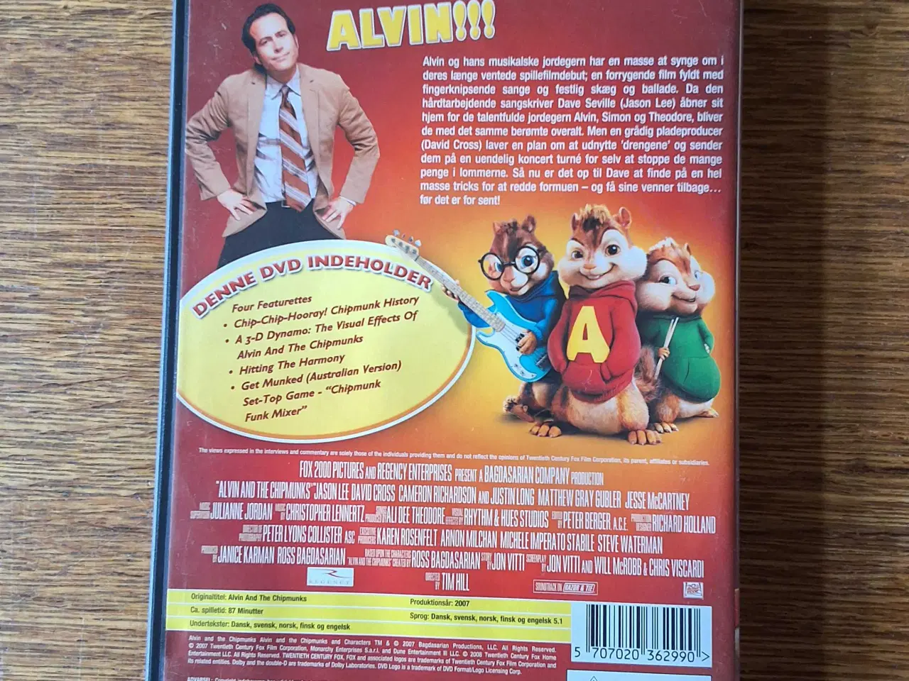 Billede 2 - ALVIN og DE FRÆKKE JORDEGERN. + 1+2