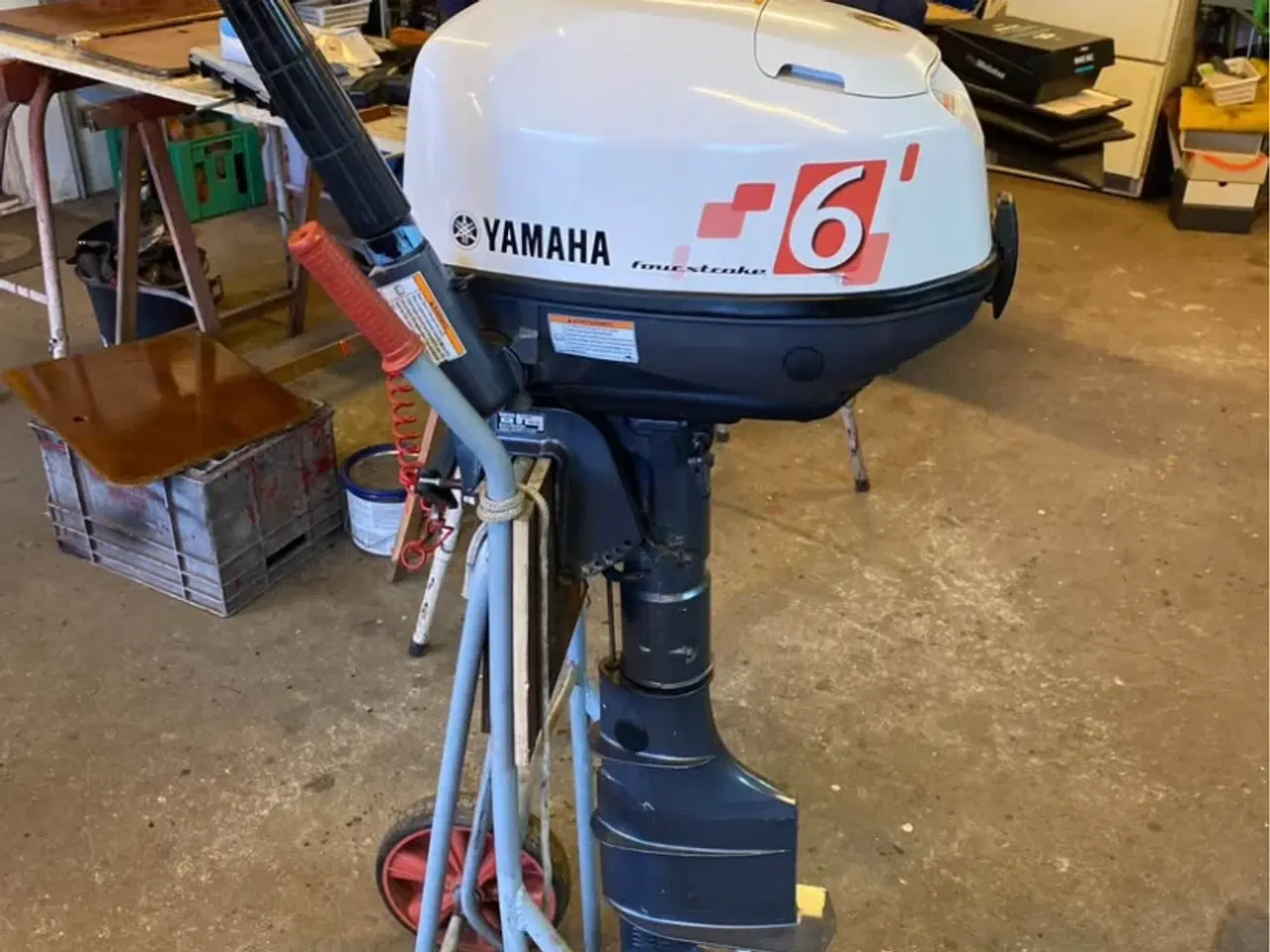 Billede 1 - Yamaha påhængsmotor 6 hk langt ben 