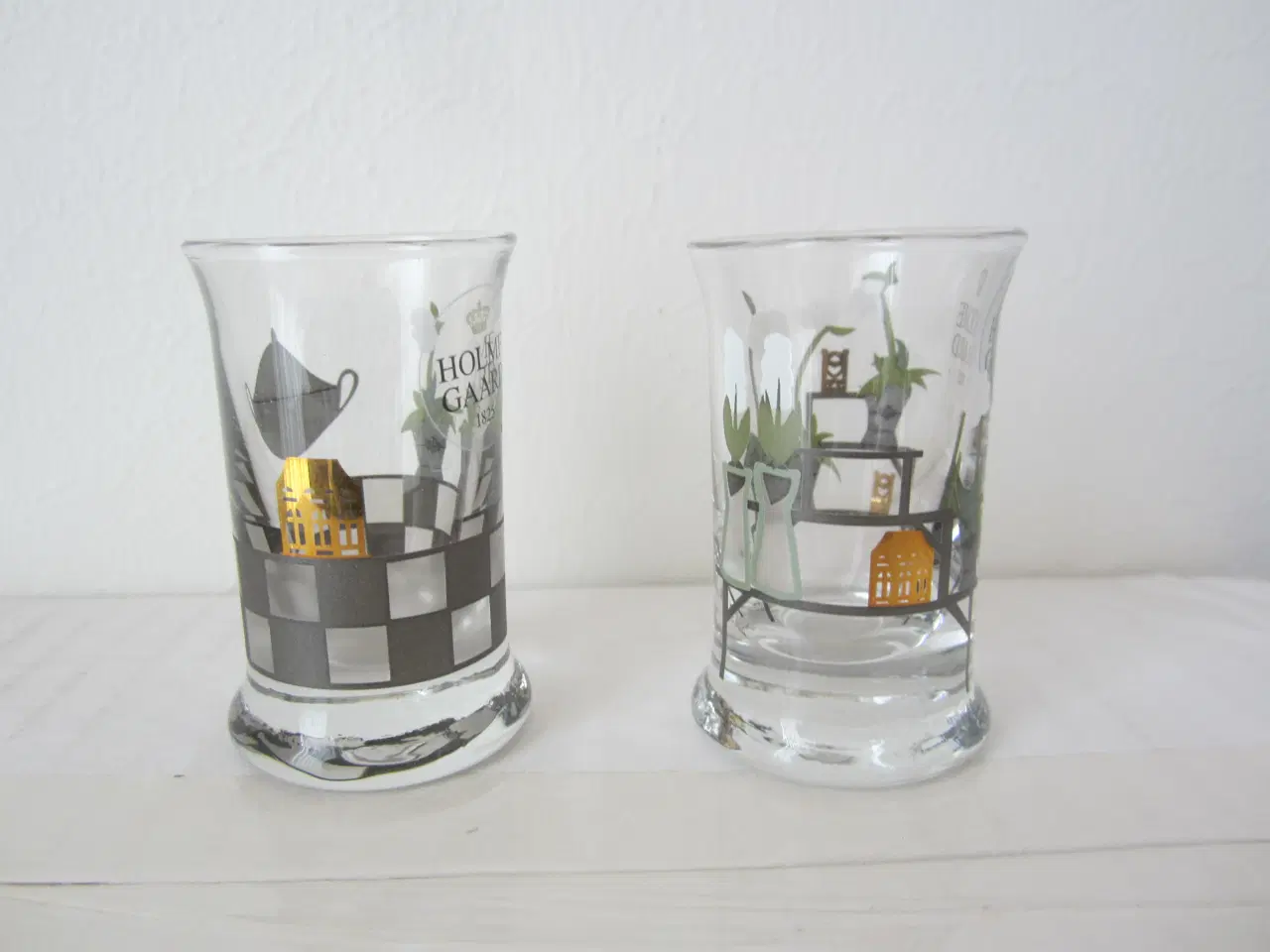 Billede 5 - 2008 Holmegaard jule dramglas.