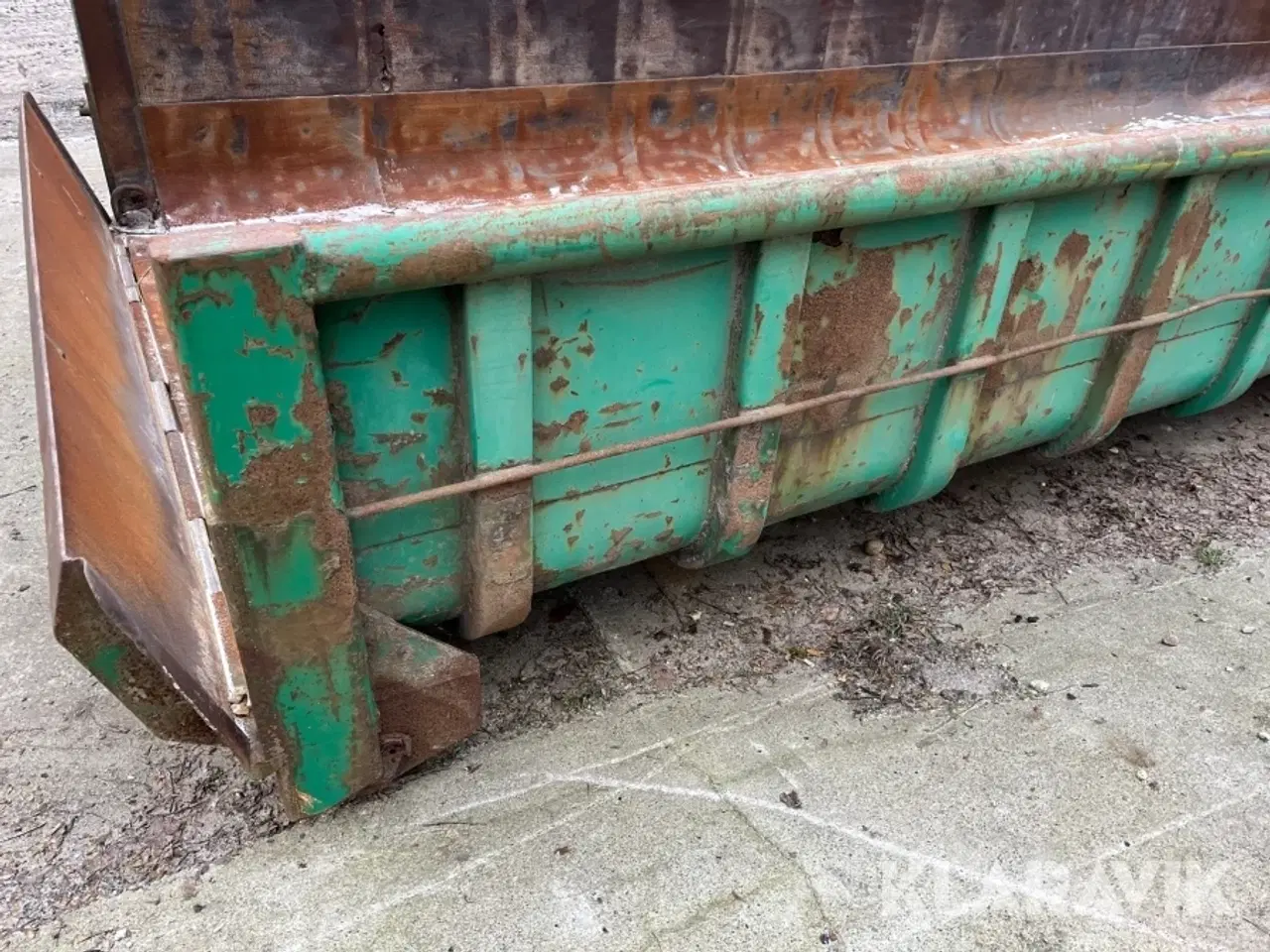 Billede 7 - Container til wirehejs Miljø-Art med hydraulisk bagsmæk