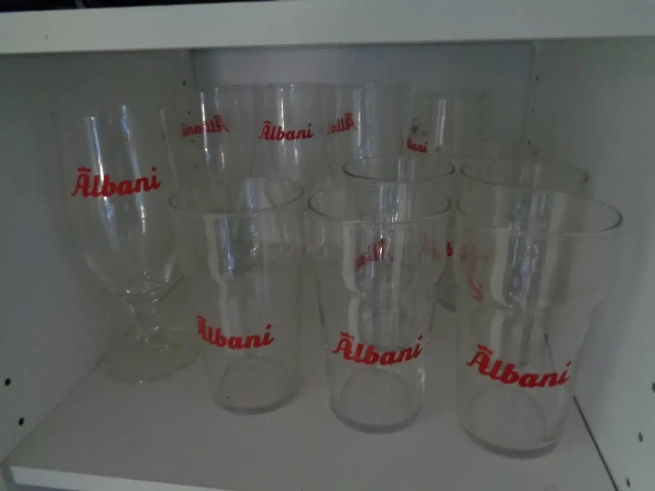 Billede 1 - Albani ølglas